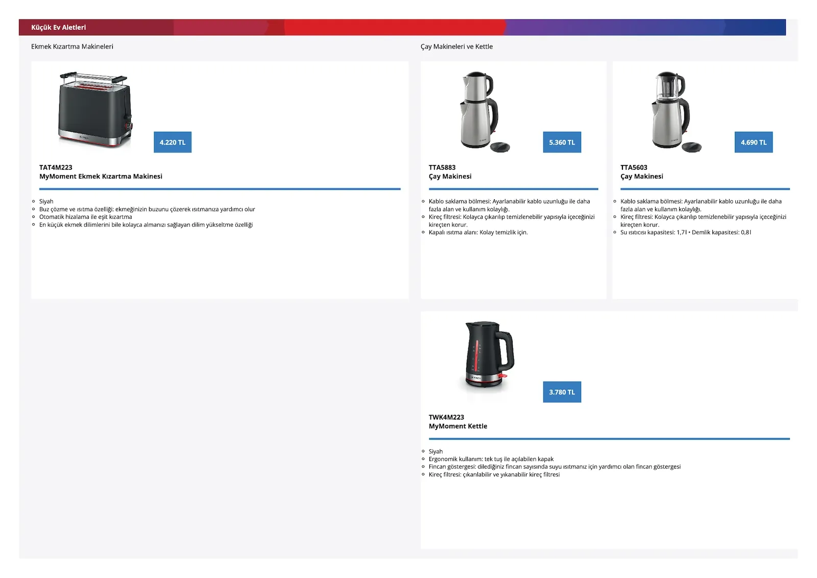 Bosch broşürü sayfa 45