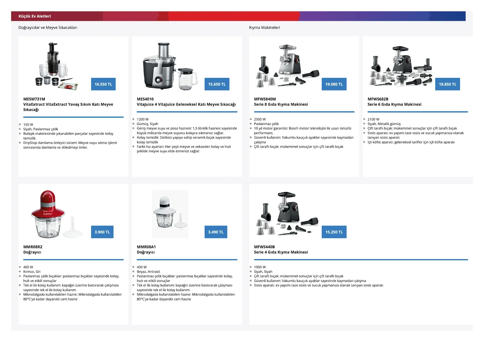 Bosch broşürü sayfa 43
