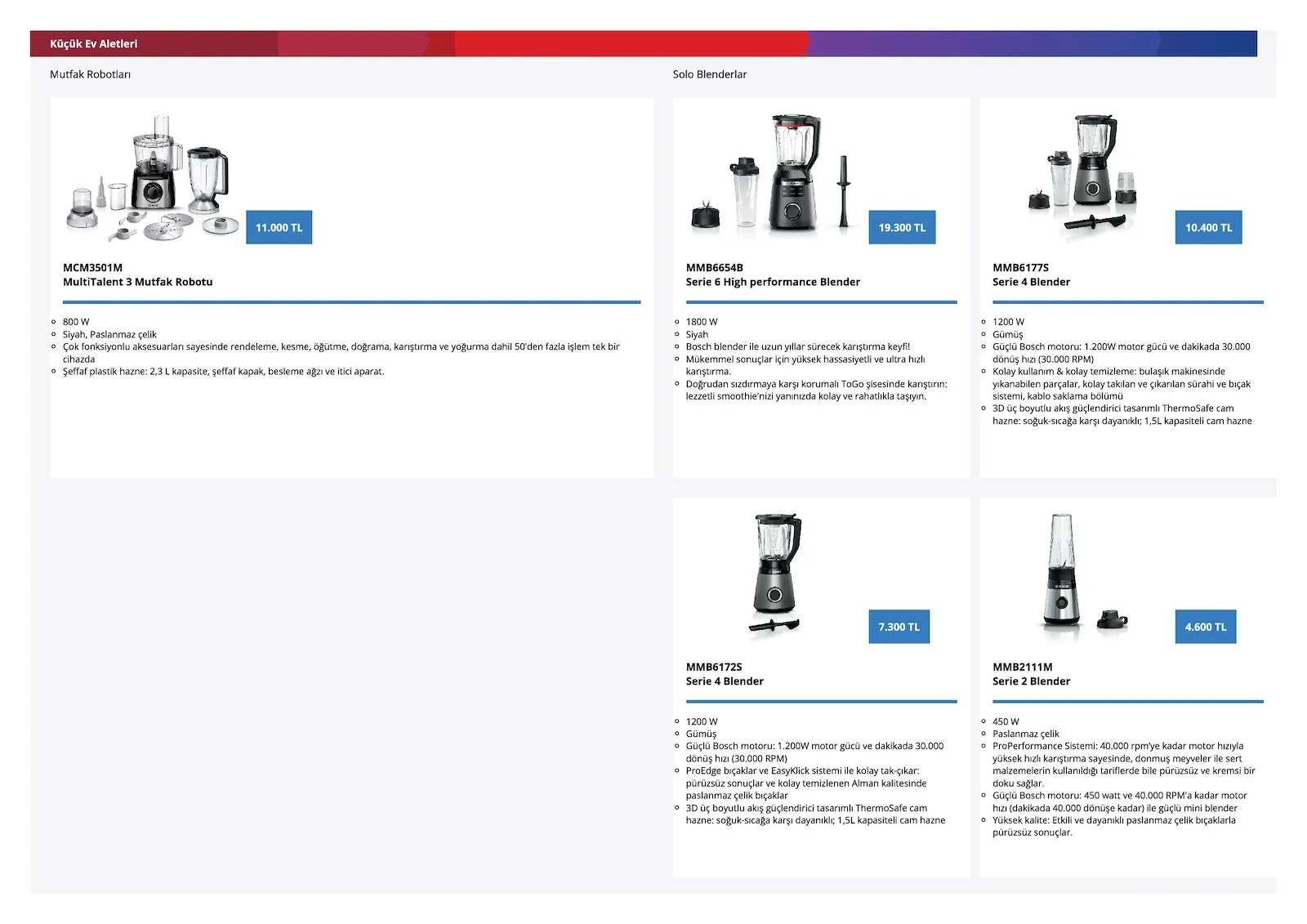 Bosch broşürü sayfa 41