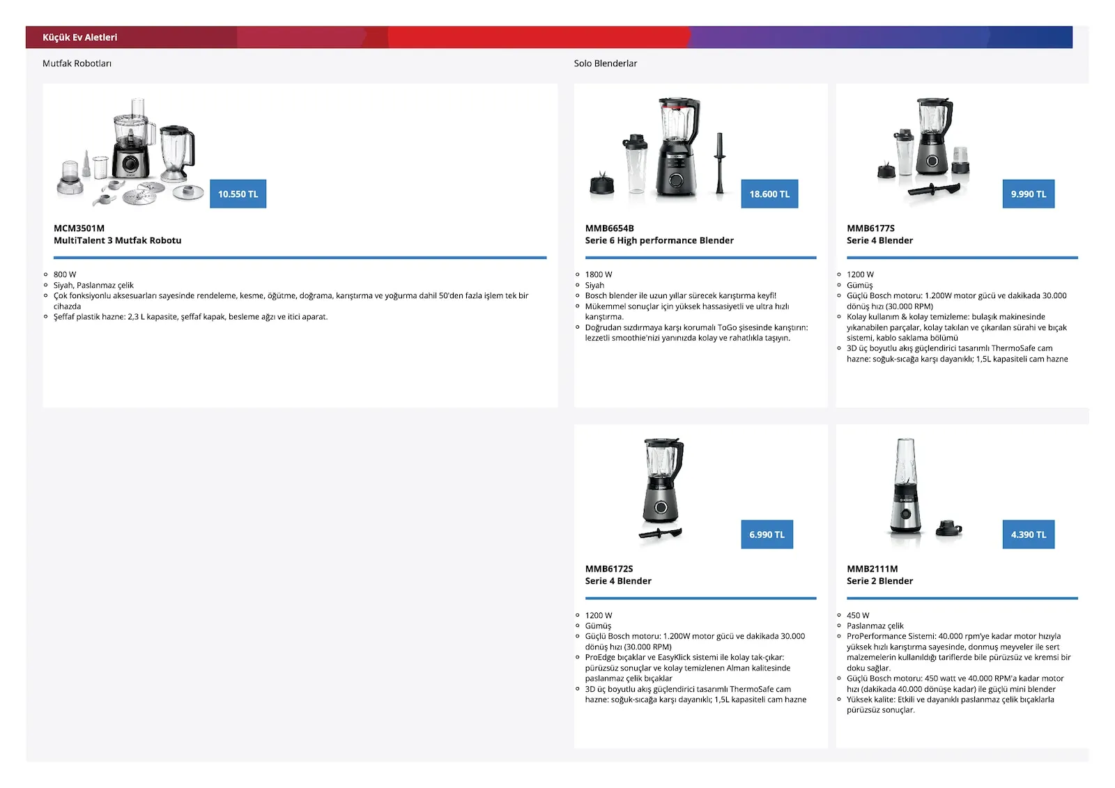Bosch broşürü sayfa 40