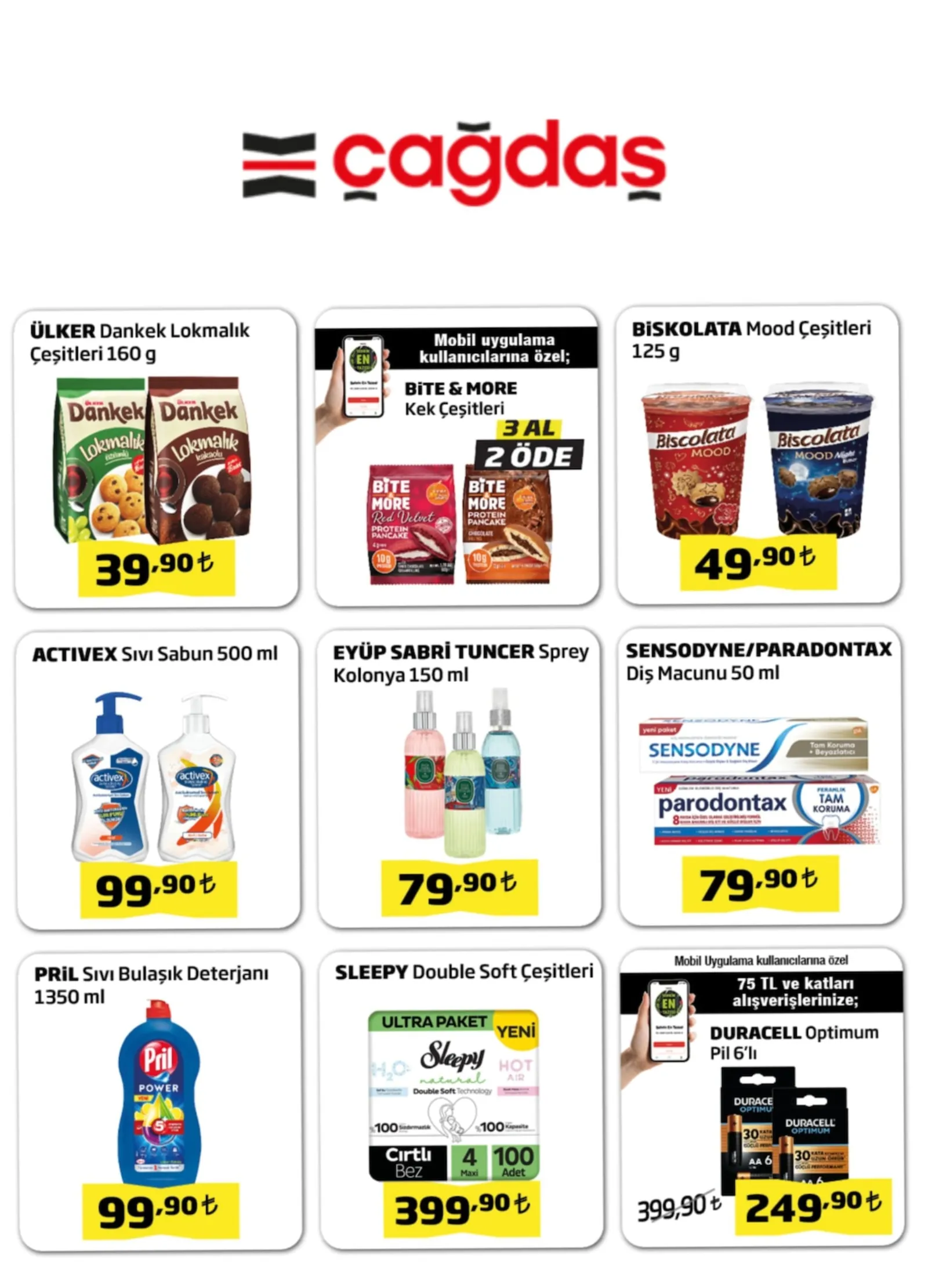 Çağdaş Market broşürü sayfa 2