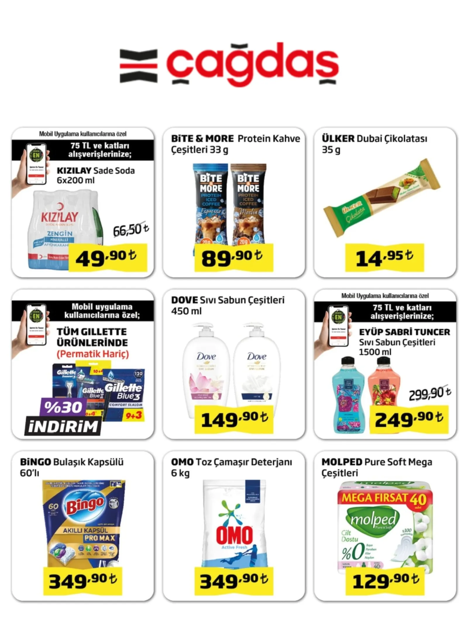 Çağdaş Market broşürü sayfa 2