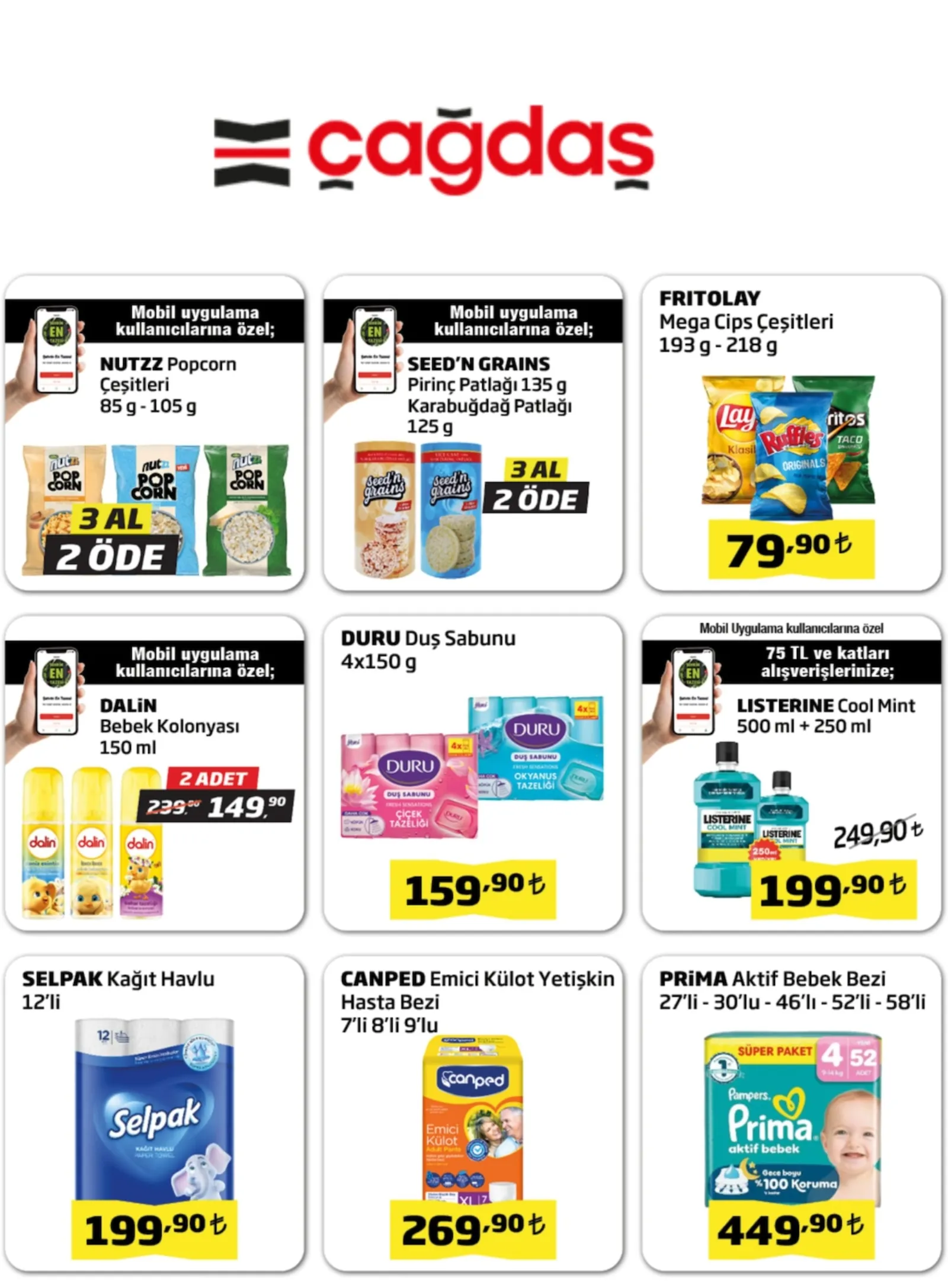 Çağdaş Market broşürü sayfa 2