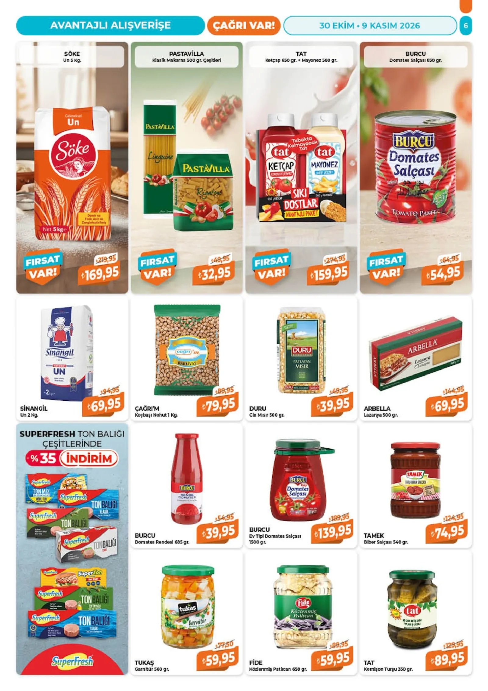 Çağrı Market broşürü sayfa 98