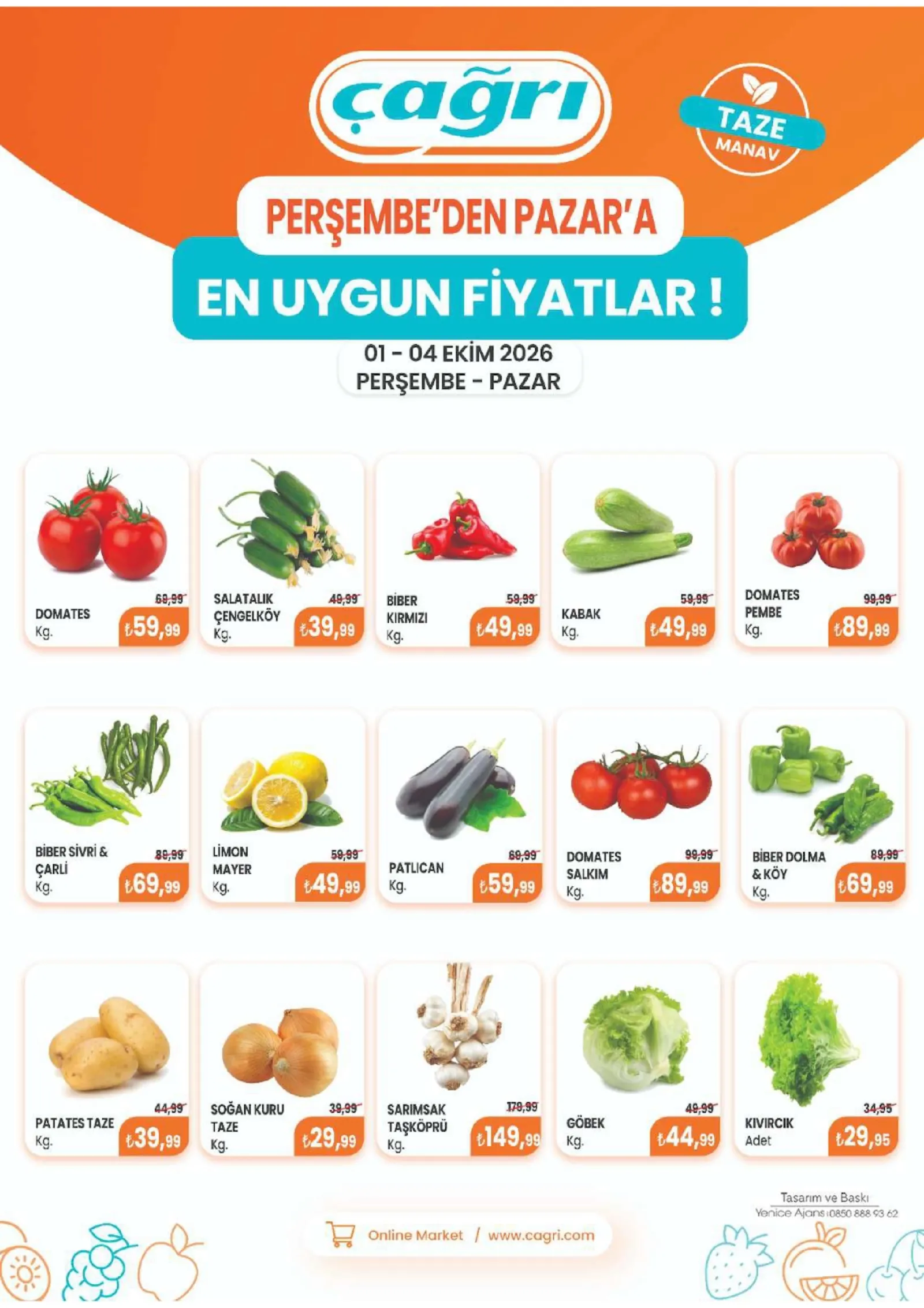 Çağrı Market broşürü sayfa 2