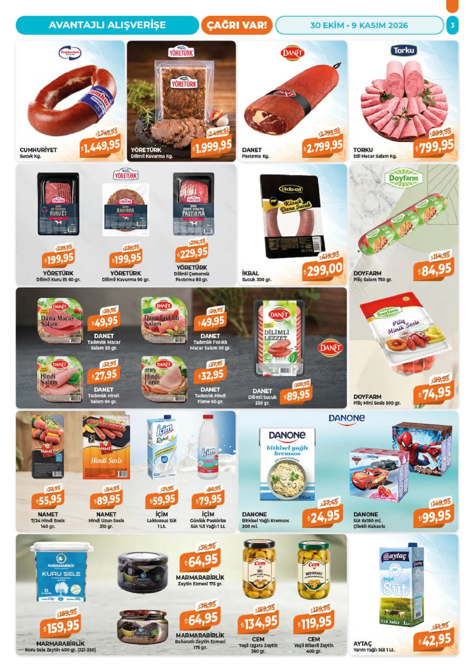 Çağrı Market broşürü sayfa 32