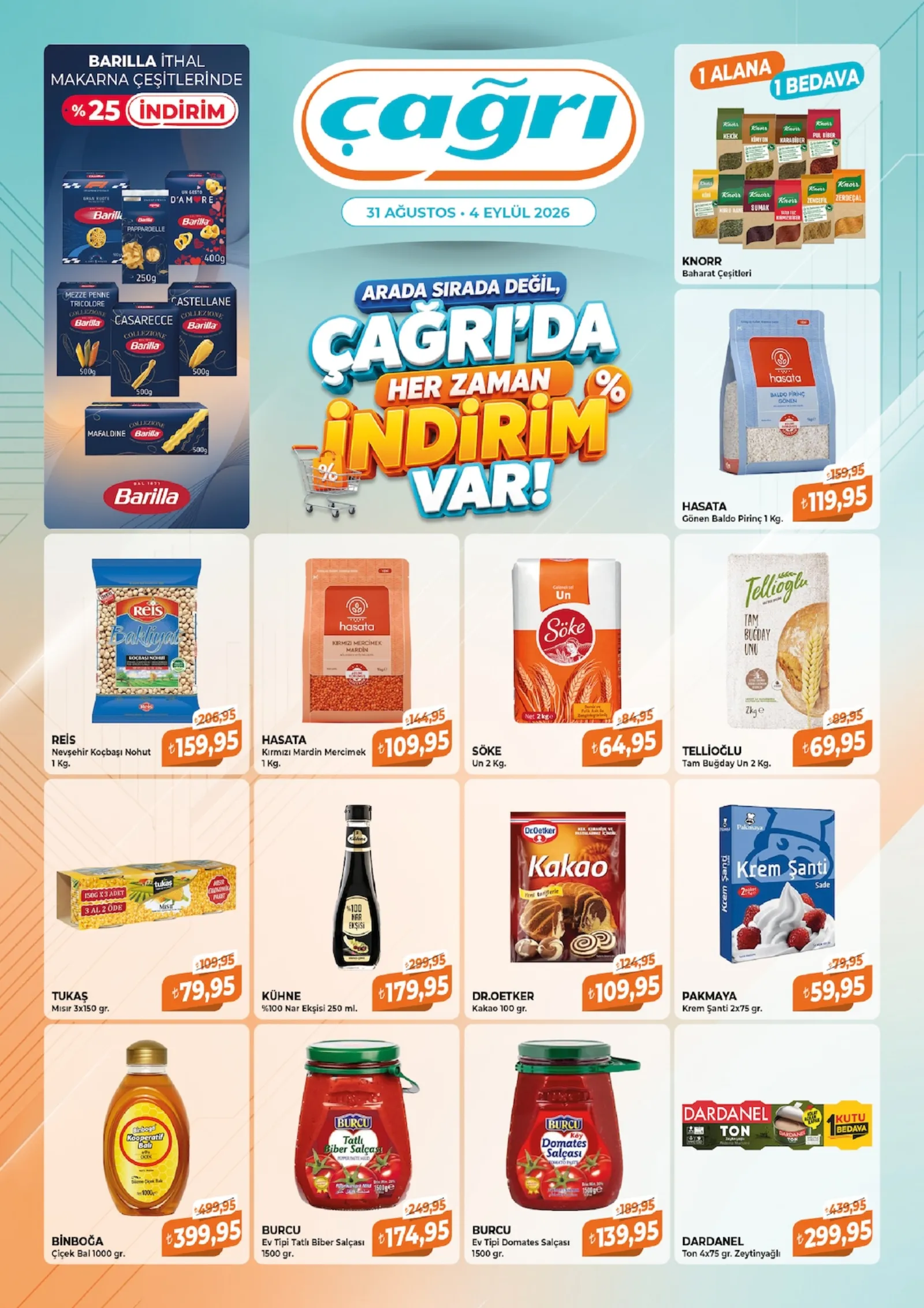 Çağrı Market broşürü