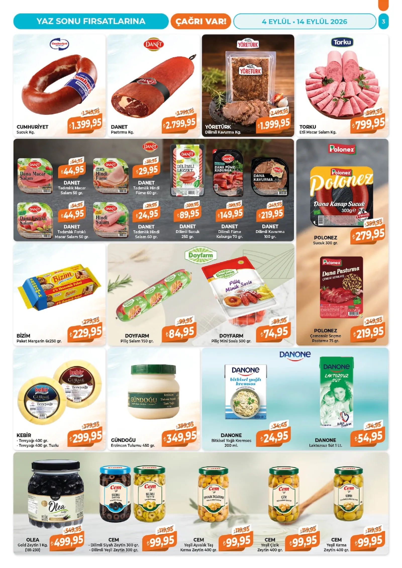 Çağrı Market broşürü sayfa 3