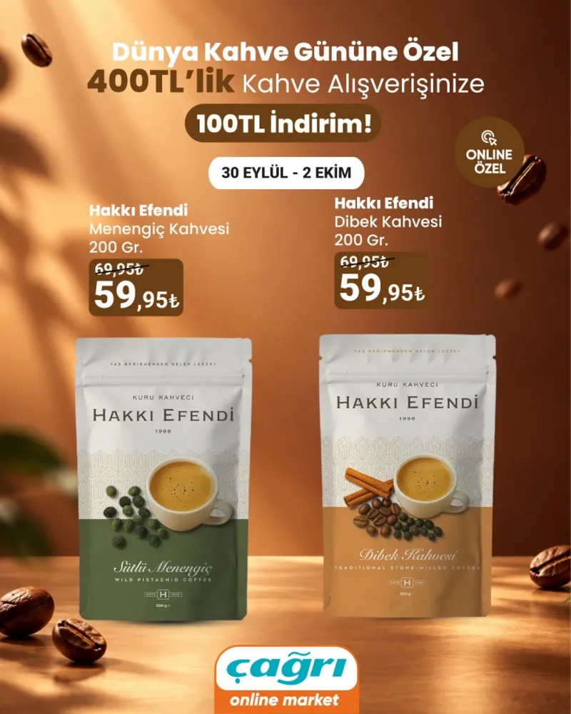 Çağrı Market broşürü sayfa 1