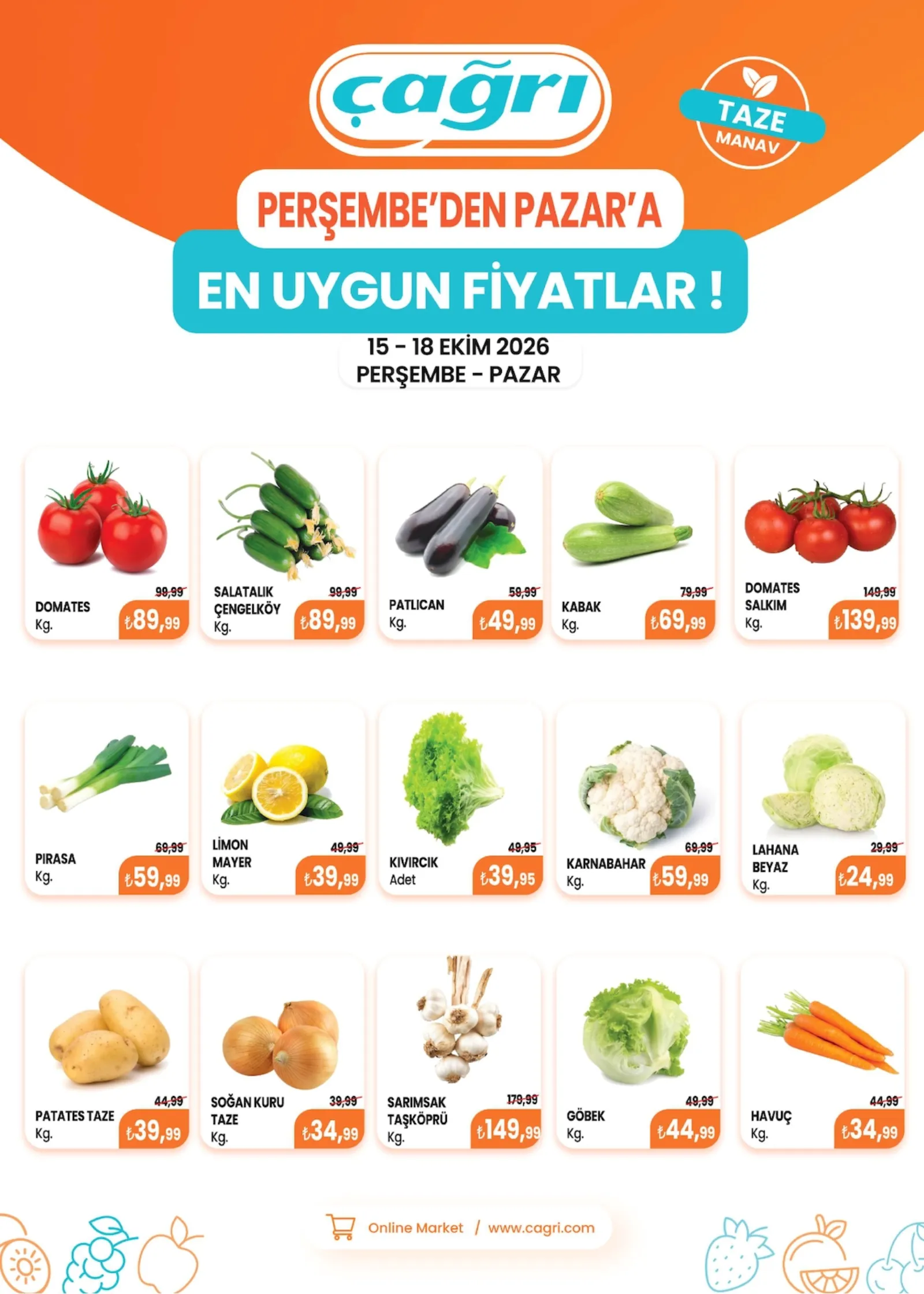 Çağrı Market broşürü sayfa 2
