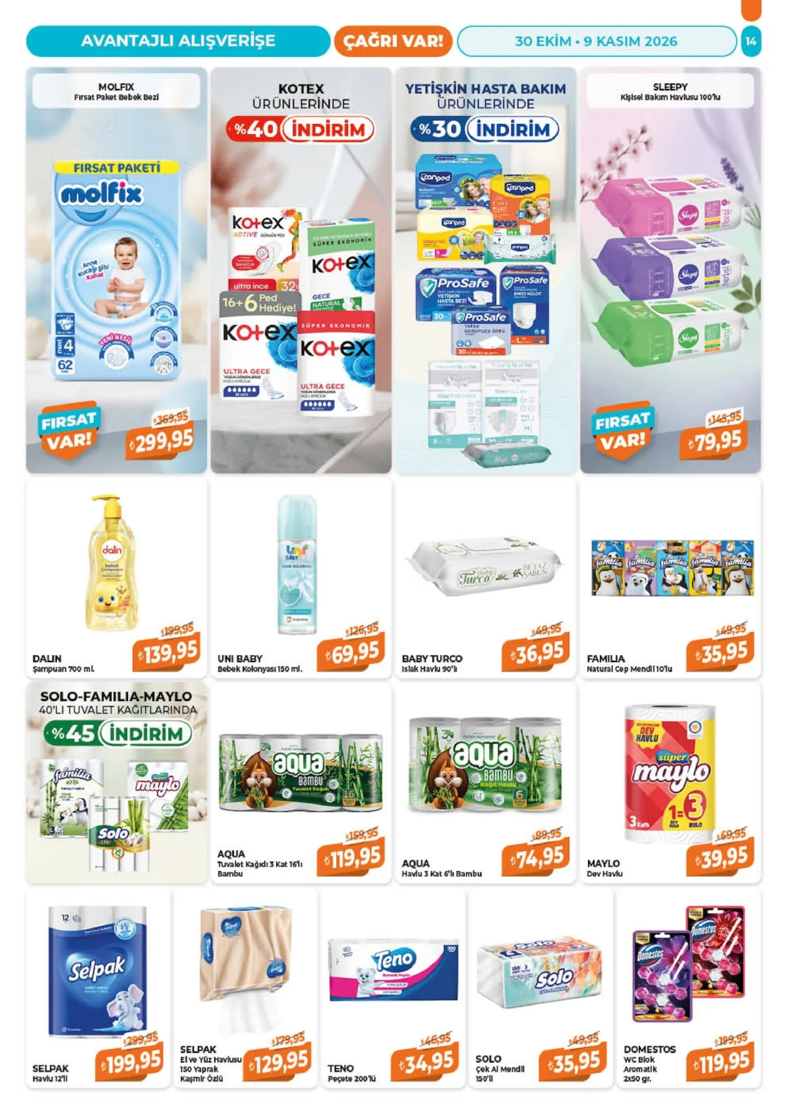 Çağrı Market broşürü sayfa 249