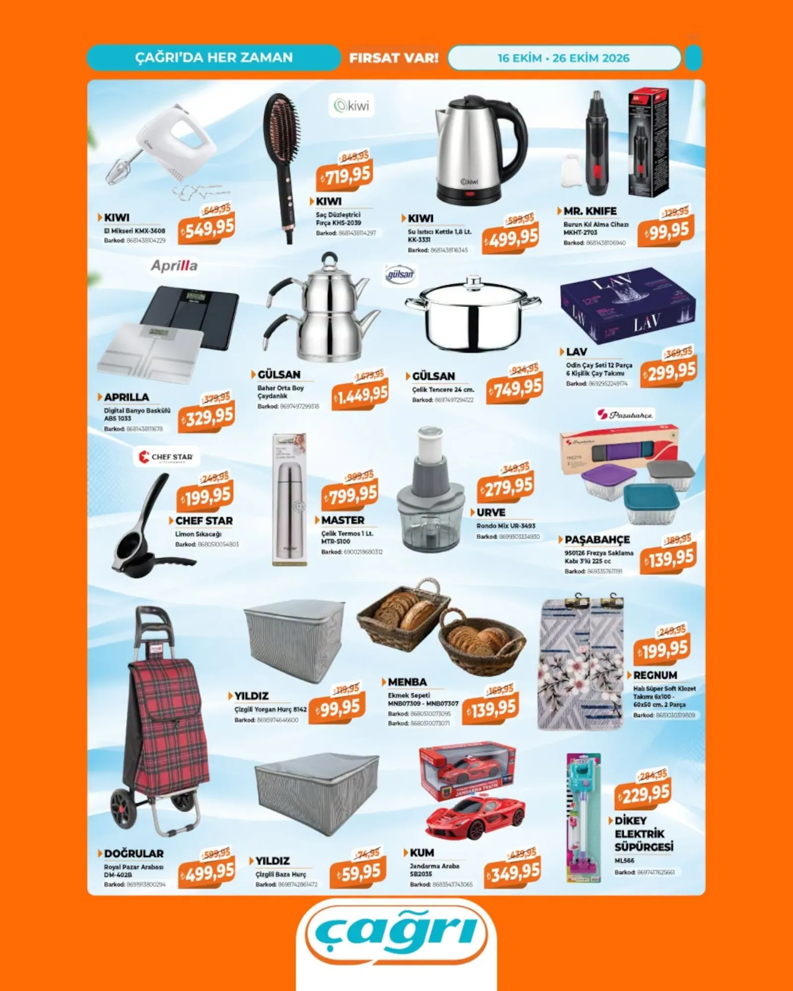Çağrı Market broşürü sayfa 16