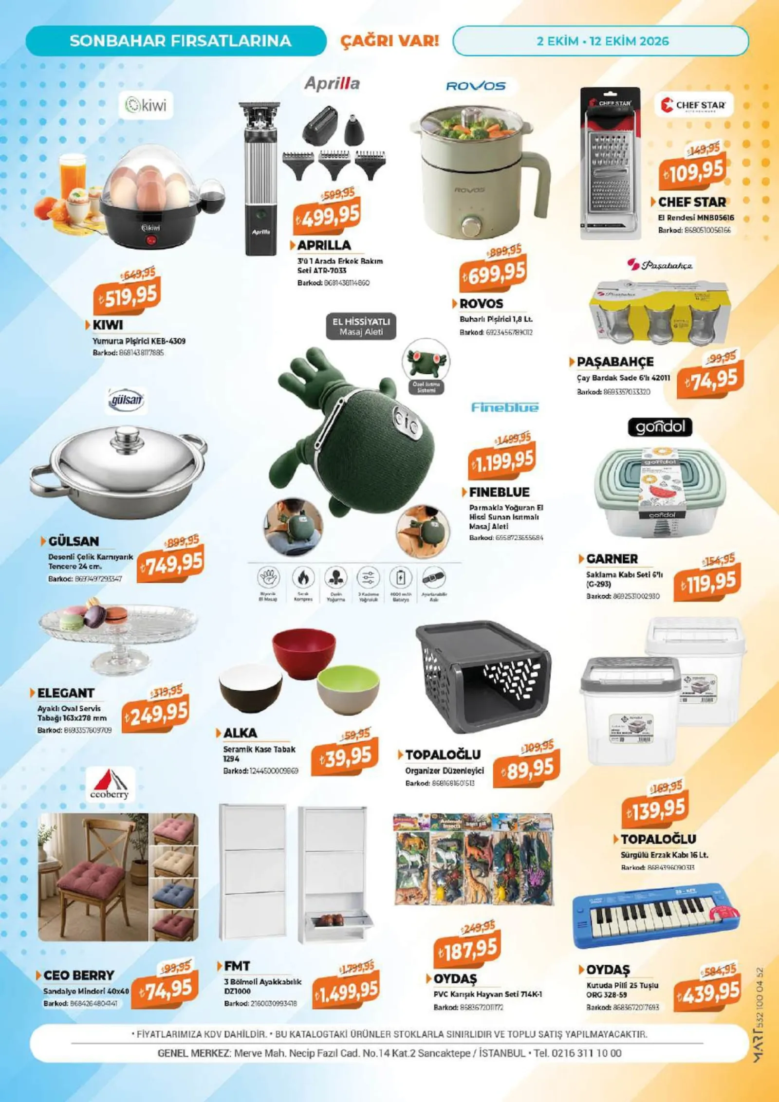 Çağrı Market broşürü sayfa 16