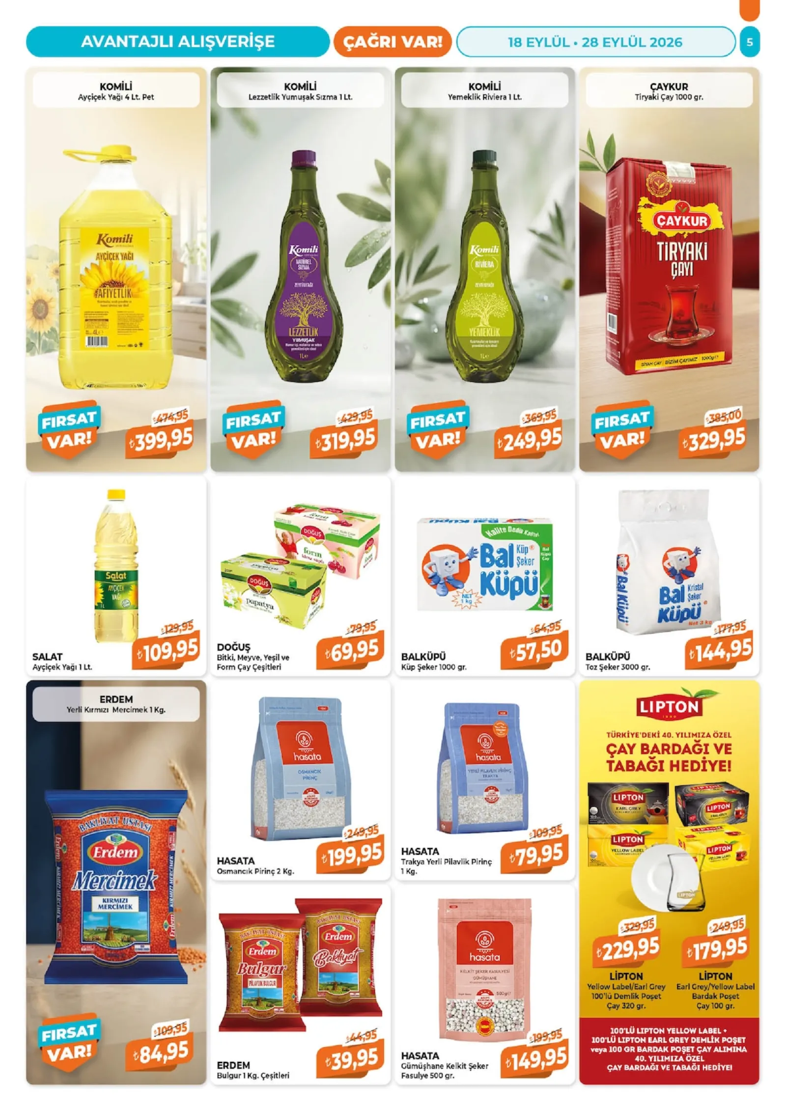 Çağrı Market broşürü sayfa 5