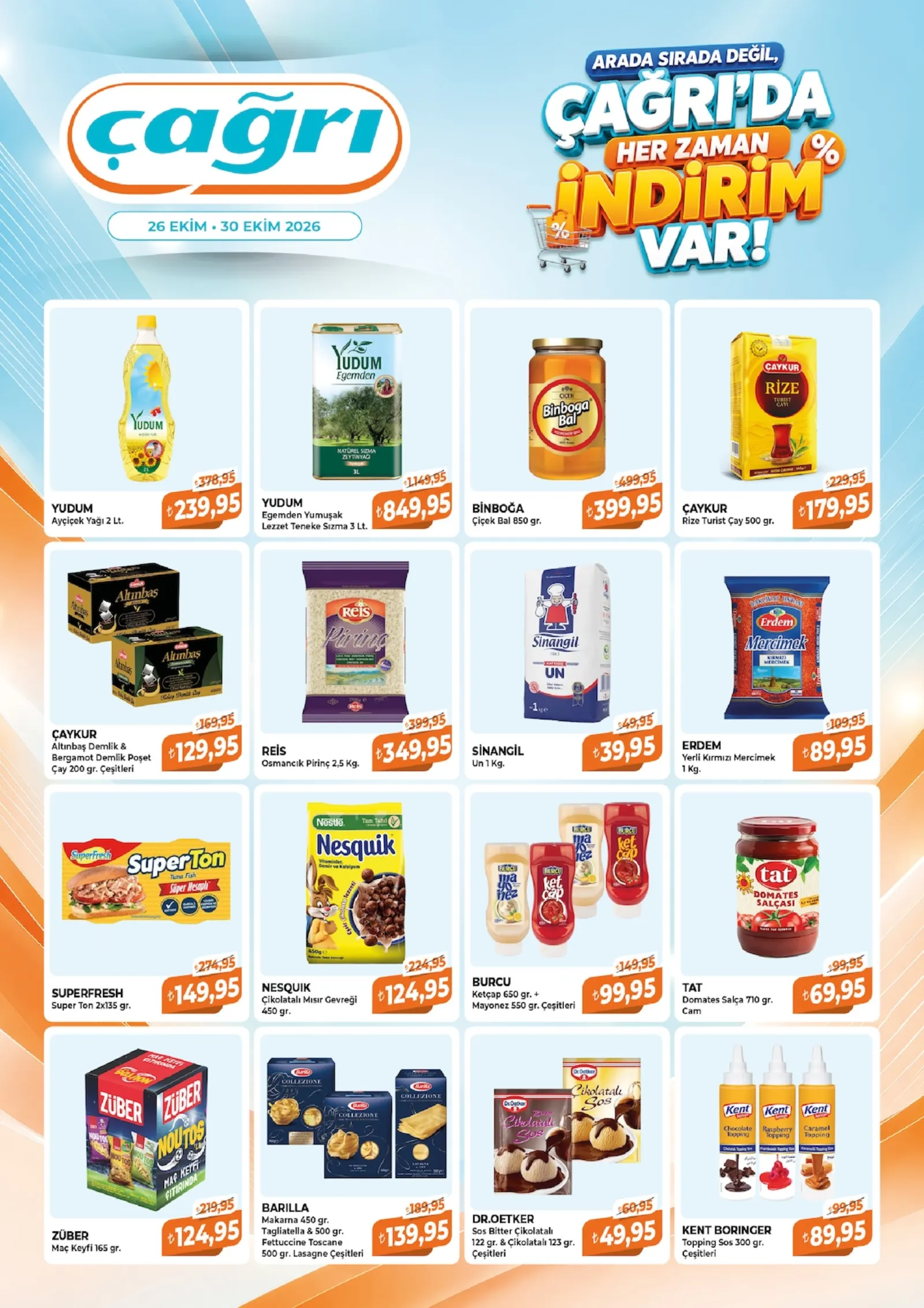 Çağrı Market broşürü sayfa 1