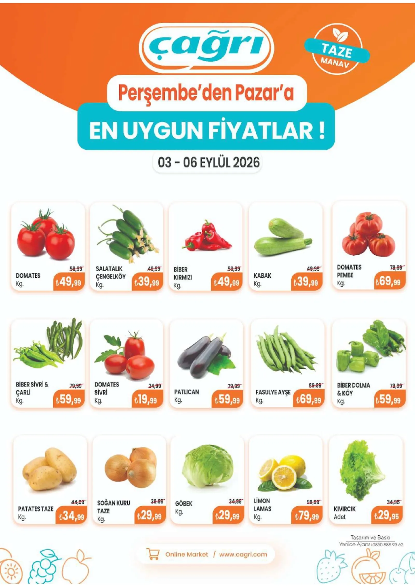 Çağrı Market broşürü sayfa 2