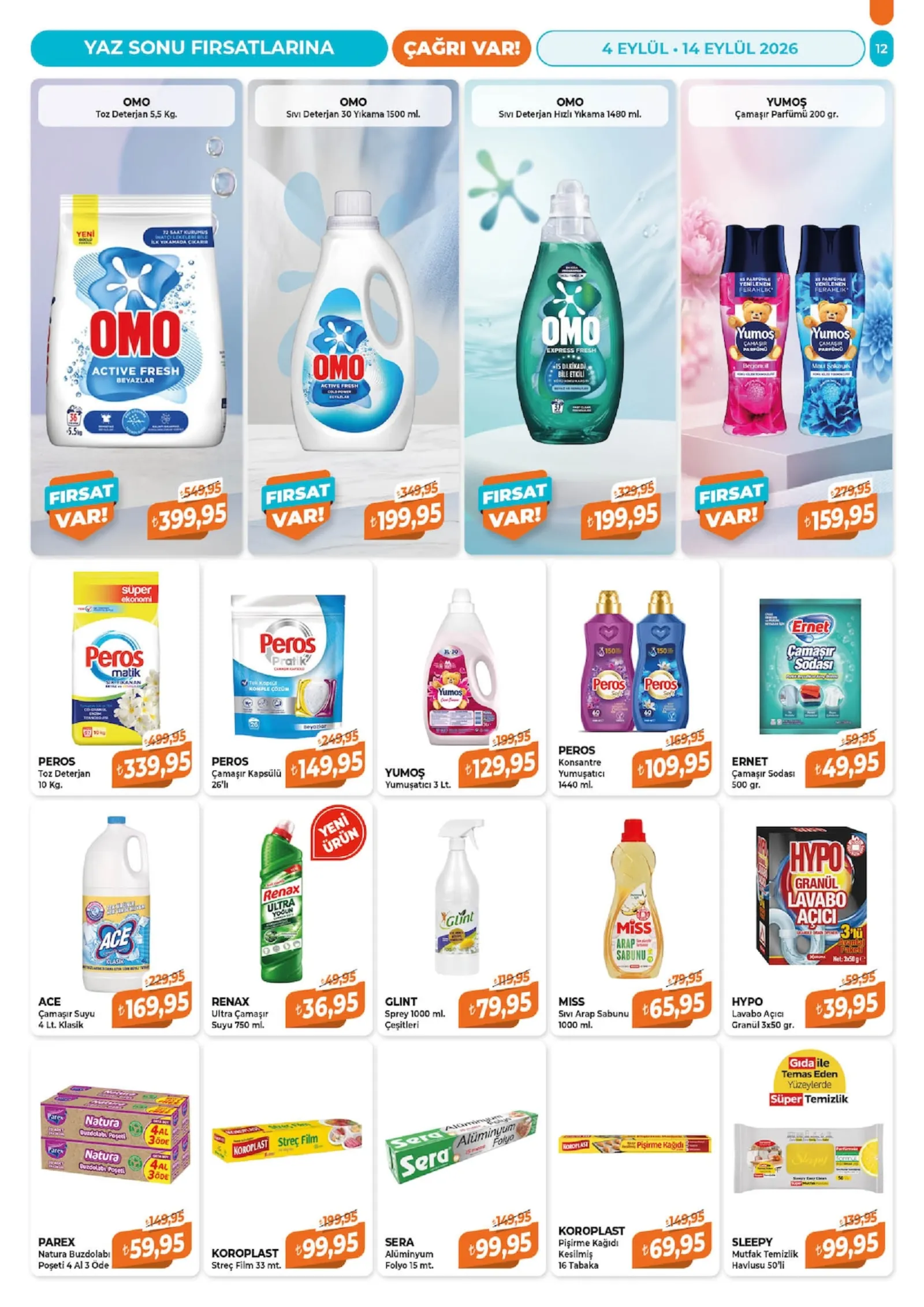 Çağrı Market broşürü sayfa 12