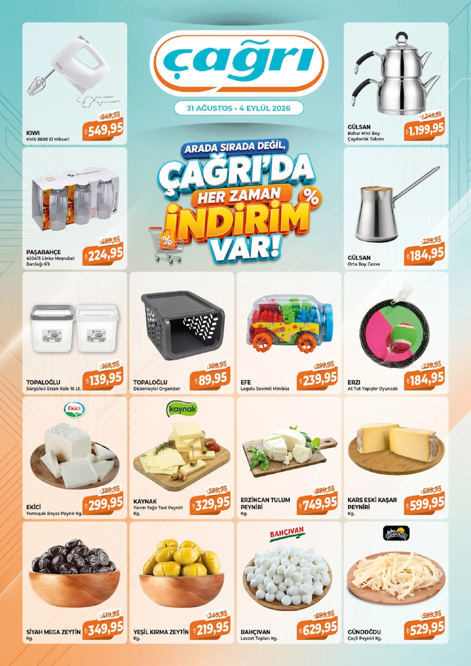 Çağrı Market broşürü sayfa 3