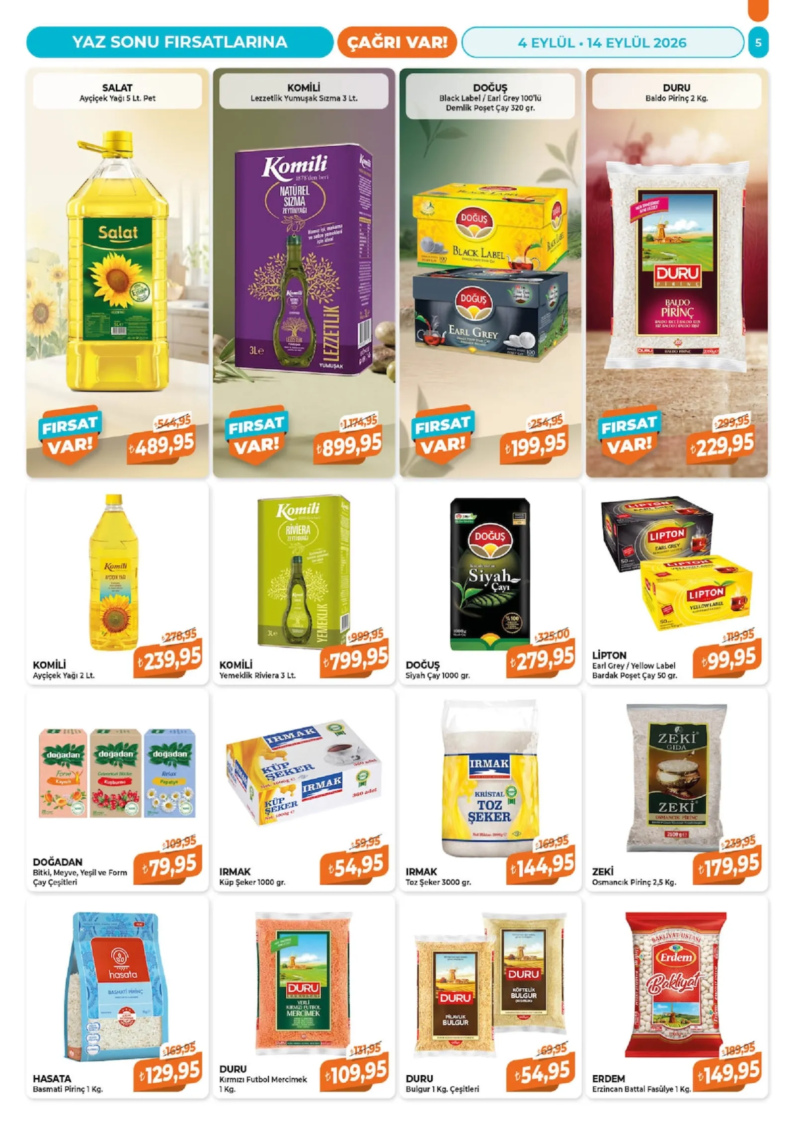 Çağrı Market broşürü sayfa 5