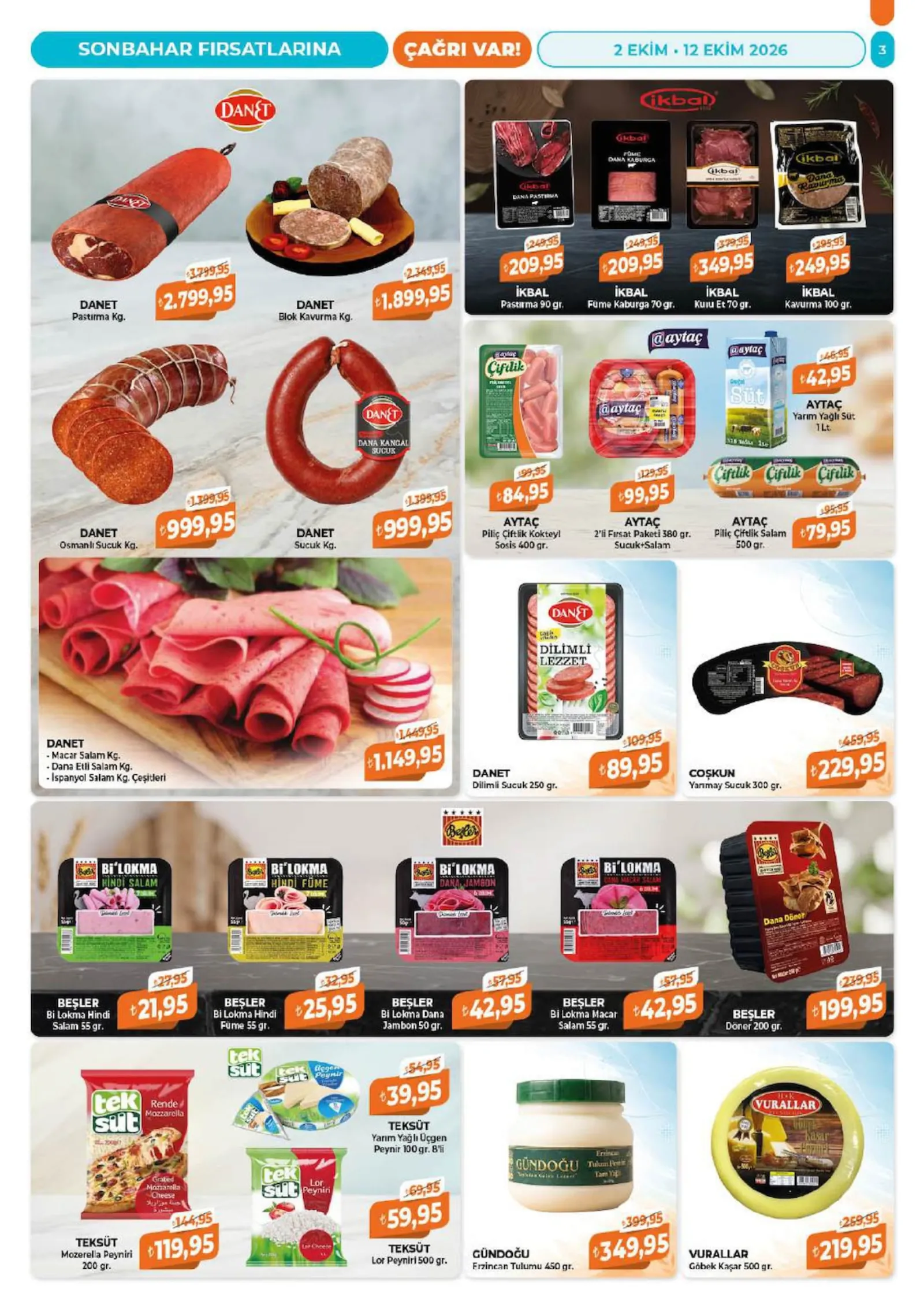 Çağrı Market broşürü sayfa 3