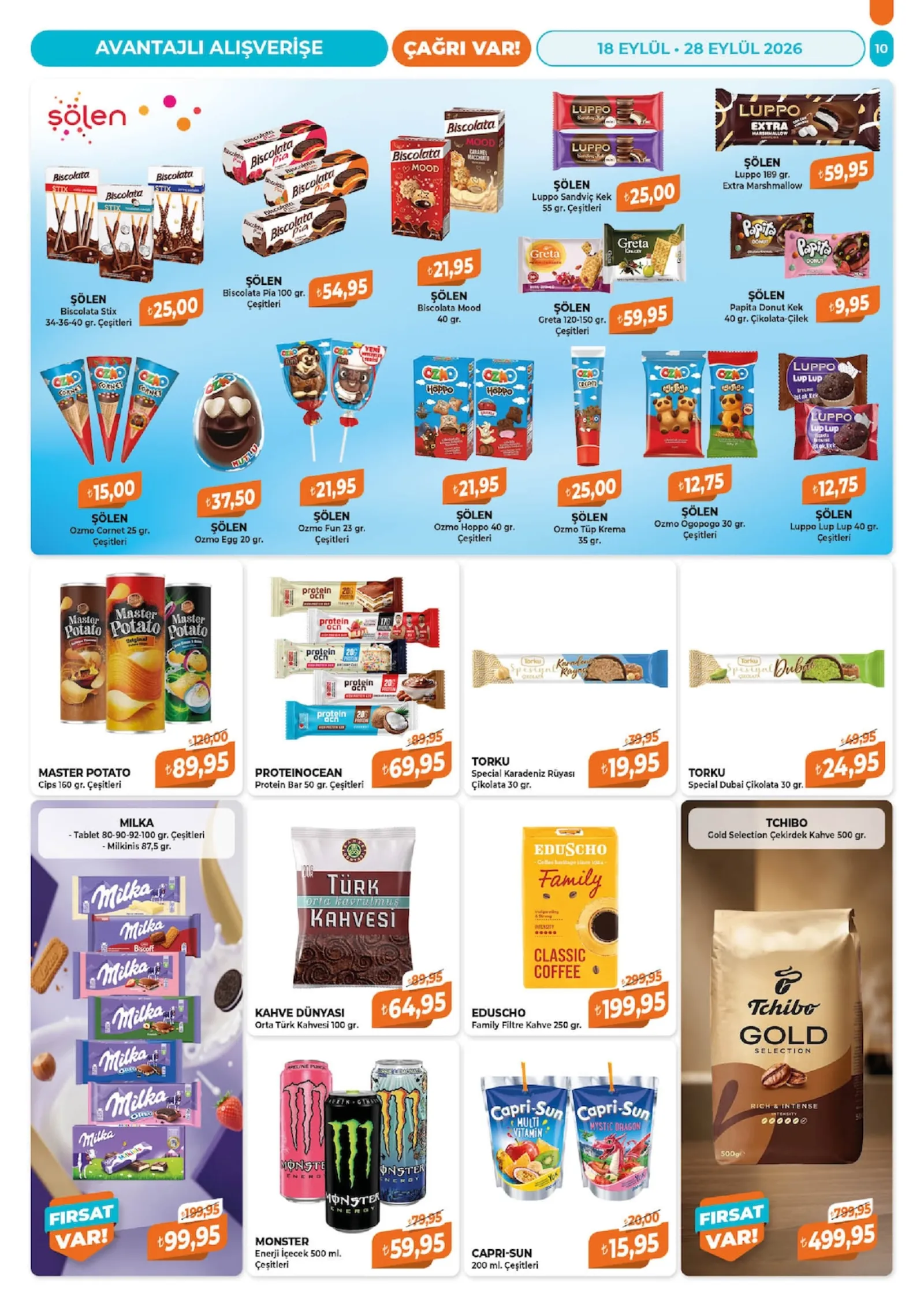 Çağrı Market broşürü sayfa 10