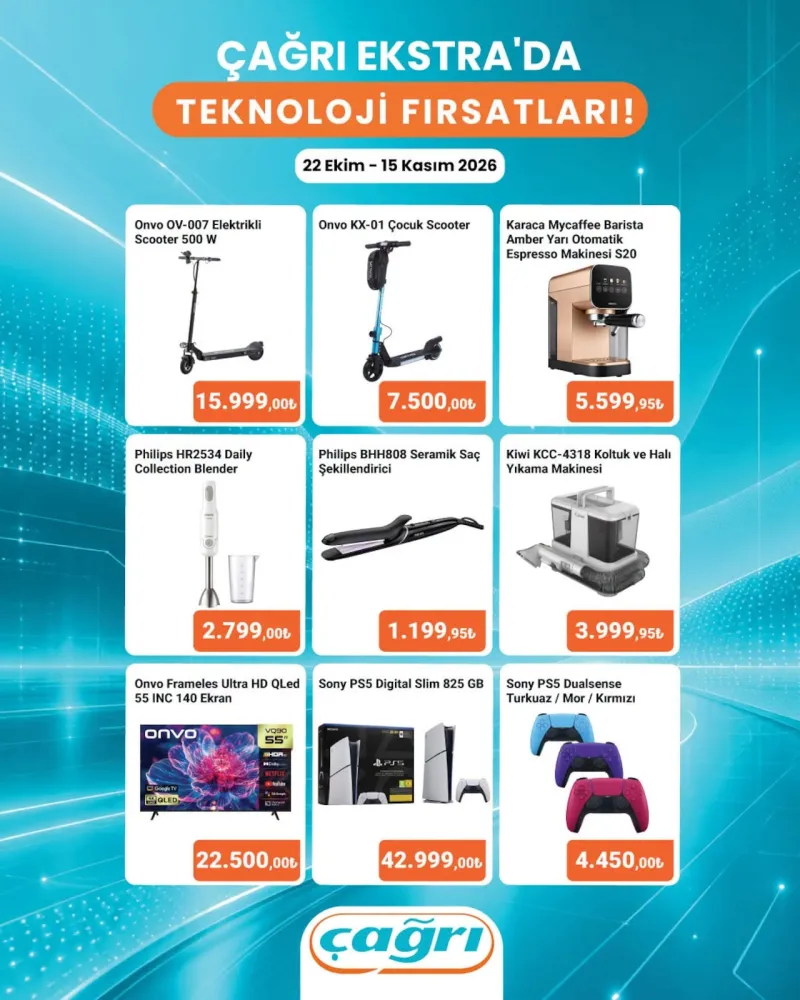 Çağrı Market broşürü sayfa 1