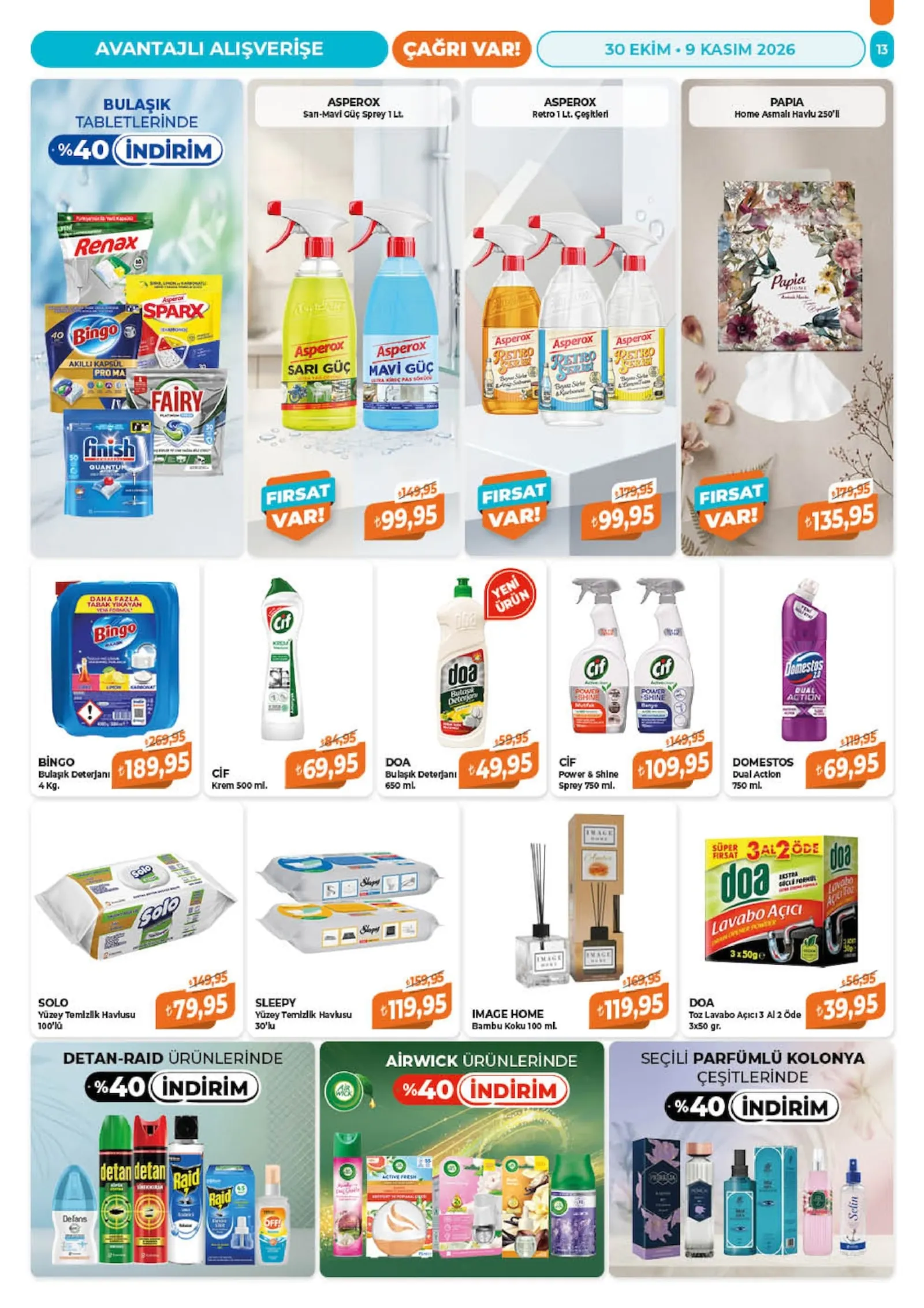 Çağrı Market broşürü sayfa 236