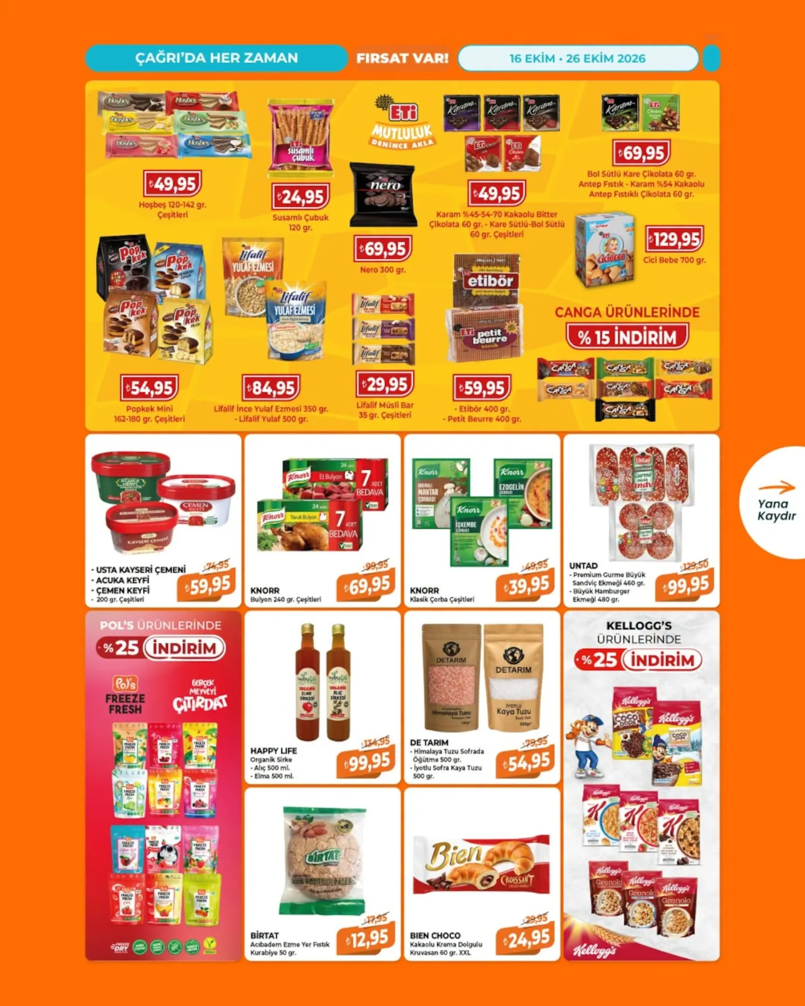 Çağrı Market broşürü sayfa 8