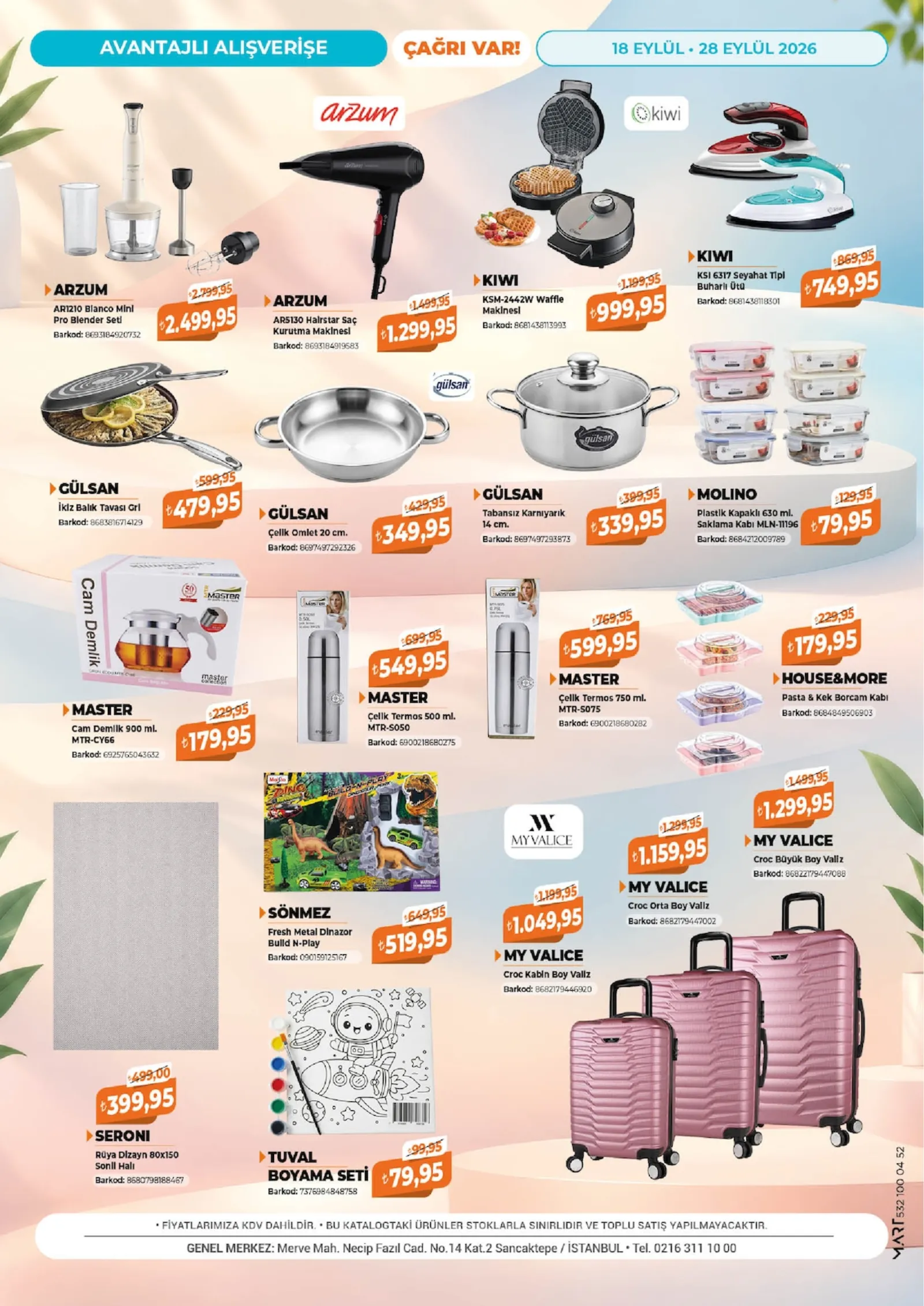 Çağrı Market broşürü sayfa 16