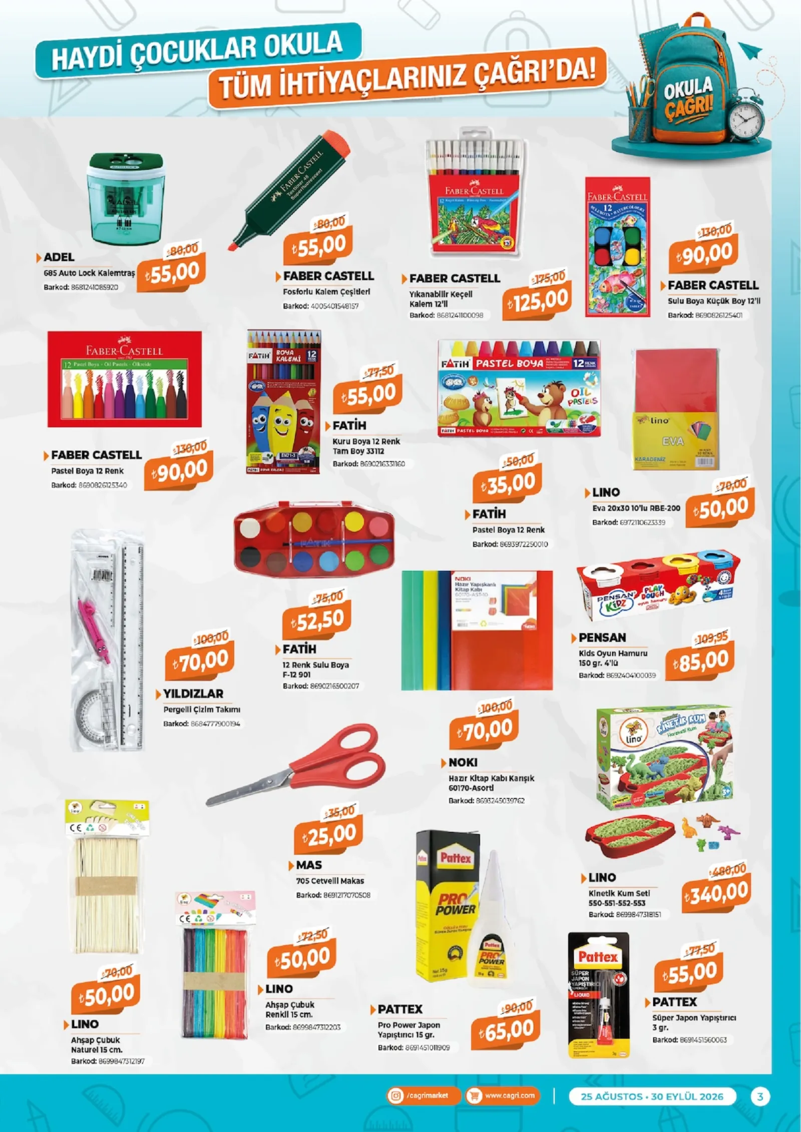 Çağrı Market broşürü sayfa 3