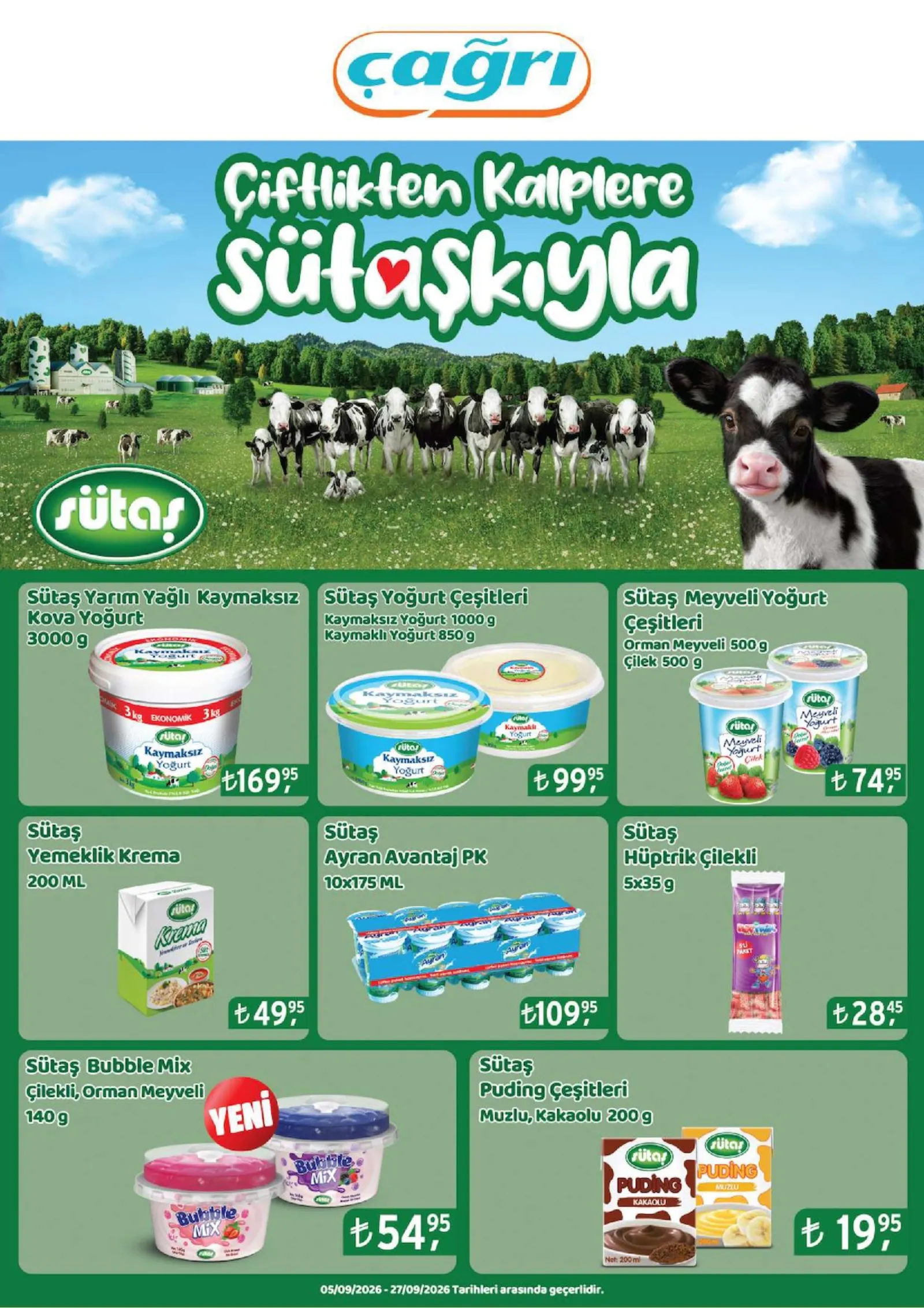 Çağrı Market broşürü