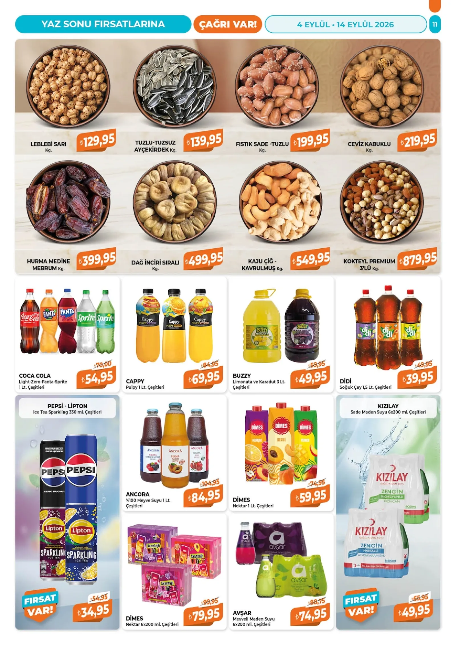 Çağrı Market broşürü sayfa 11
