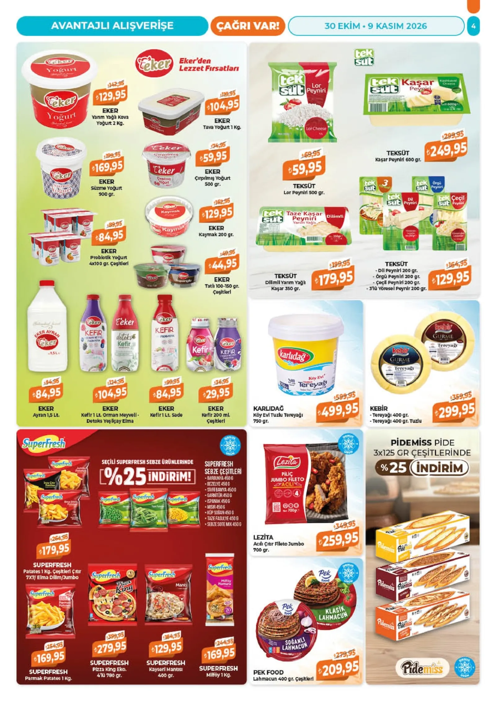 Çağrı Market broşürü sayfa 60