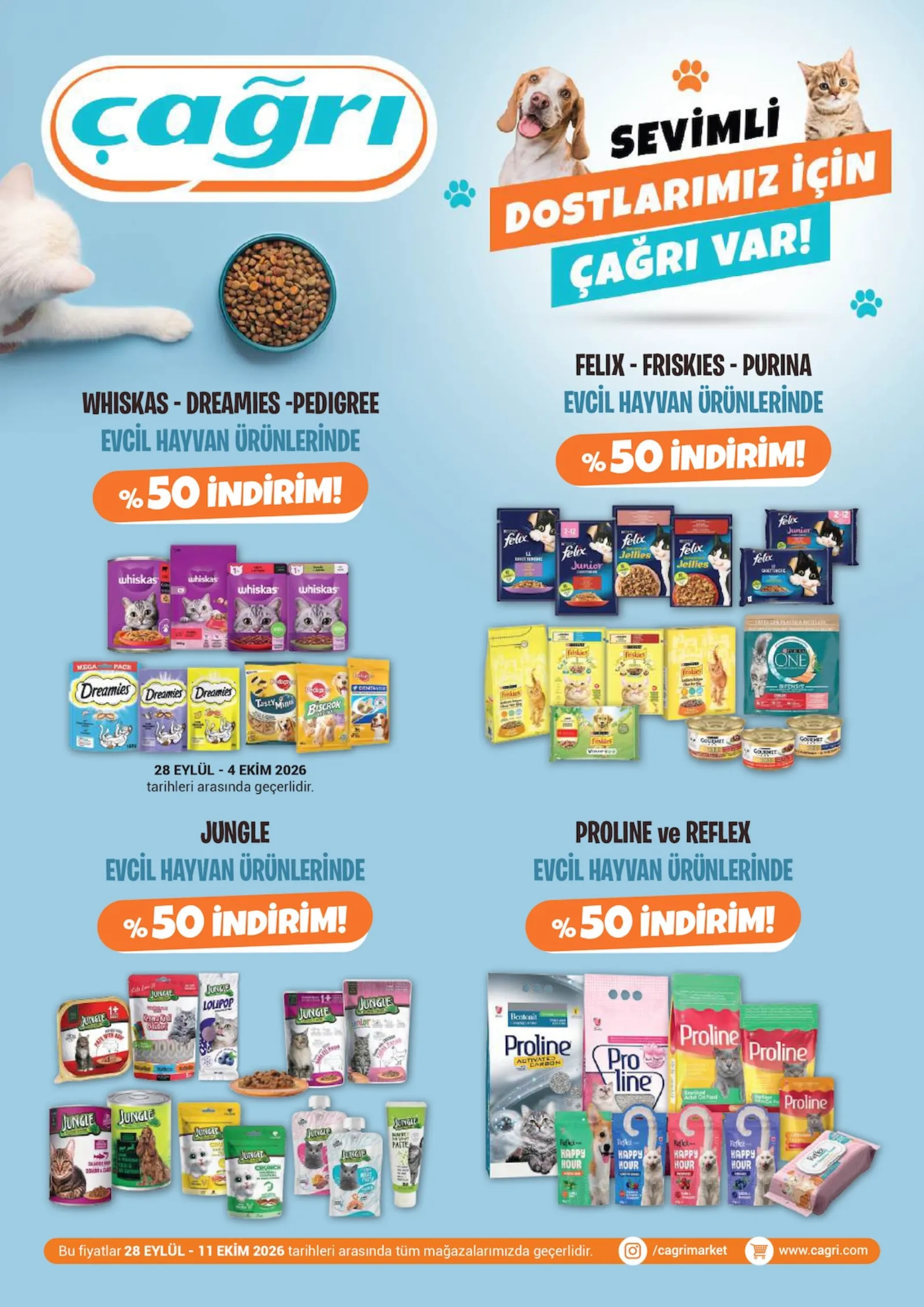Çağrı Market broşürü sayfa 1