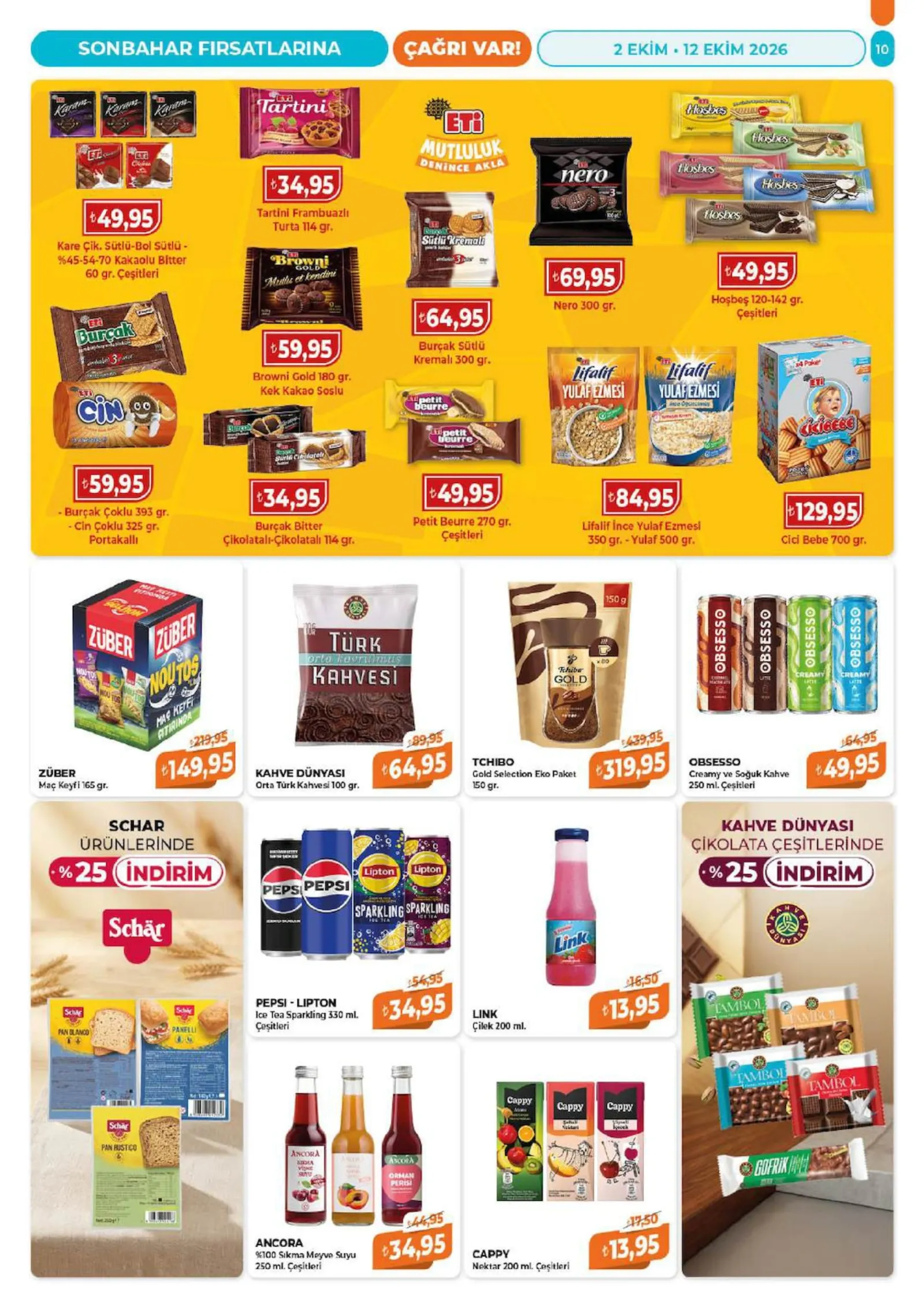 Çağrı Market broşürü sayfa 10