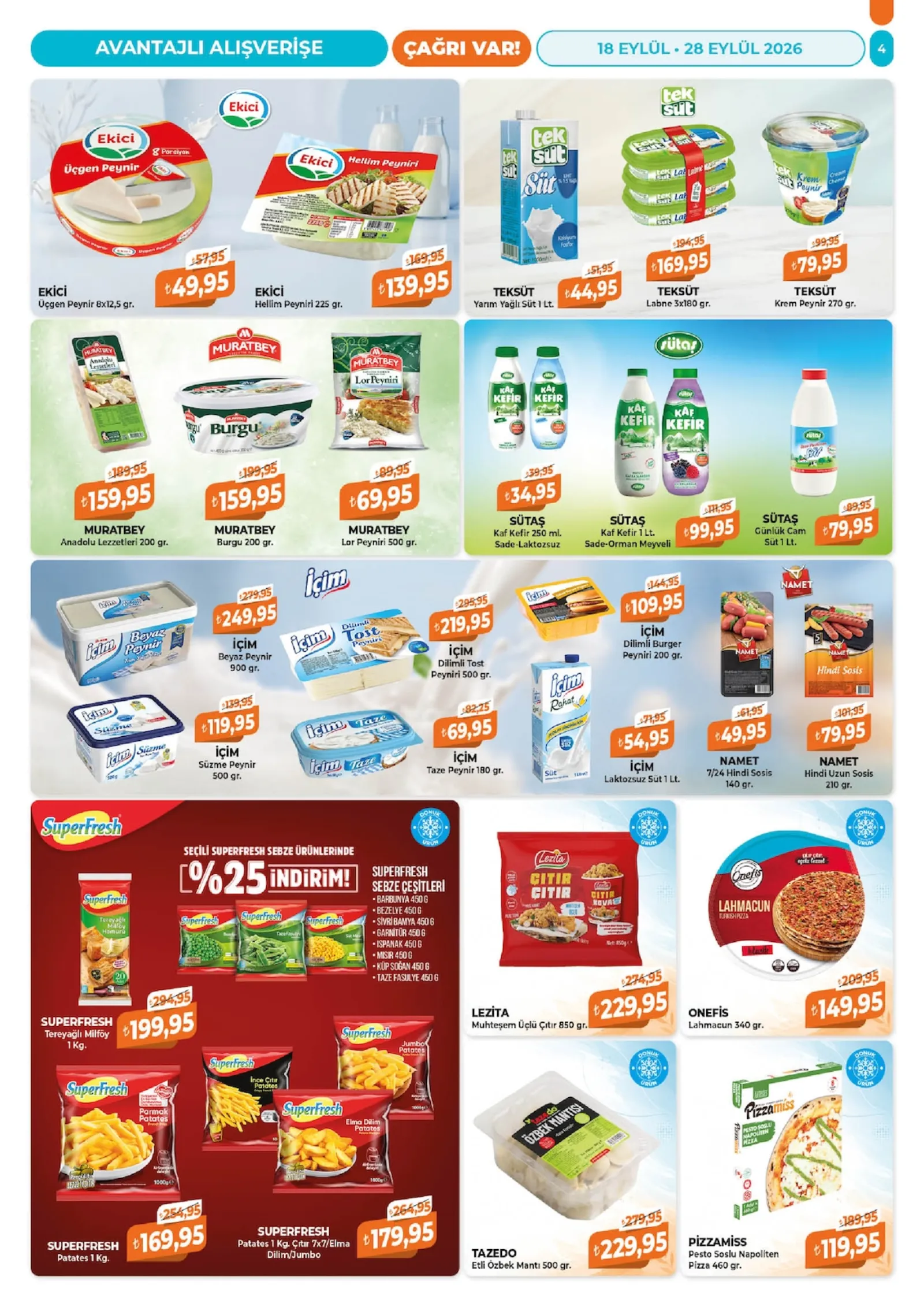 Çağrı Market broşürü sayfa 4