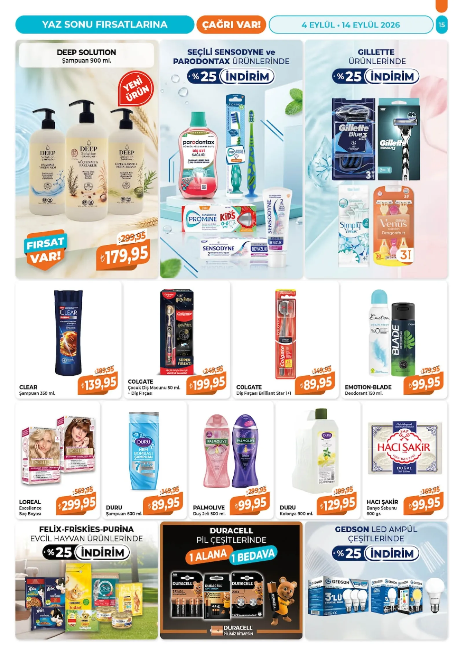 Çağrı Market broşürü sayfa 15