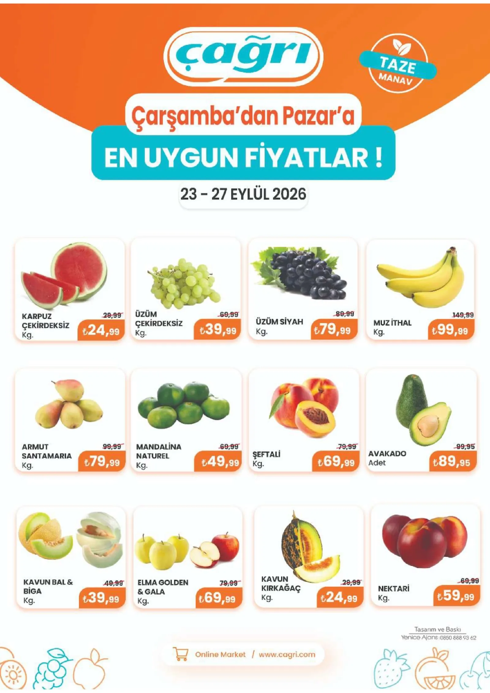 Çağrı Market broşürü sayfa 2