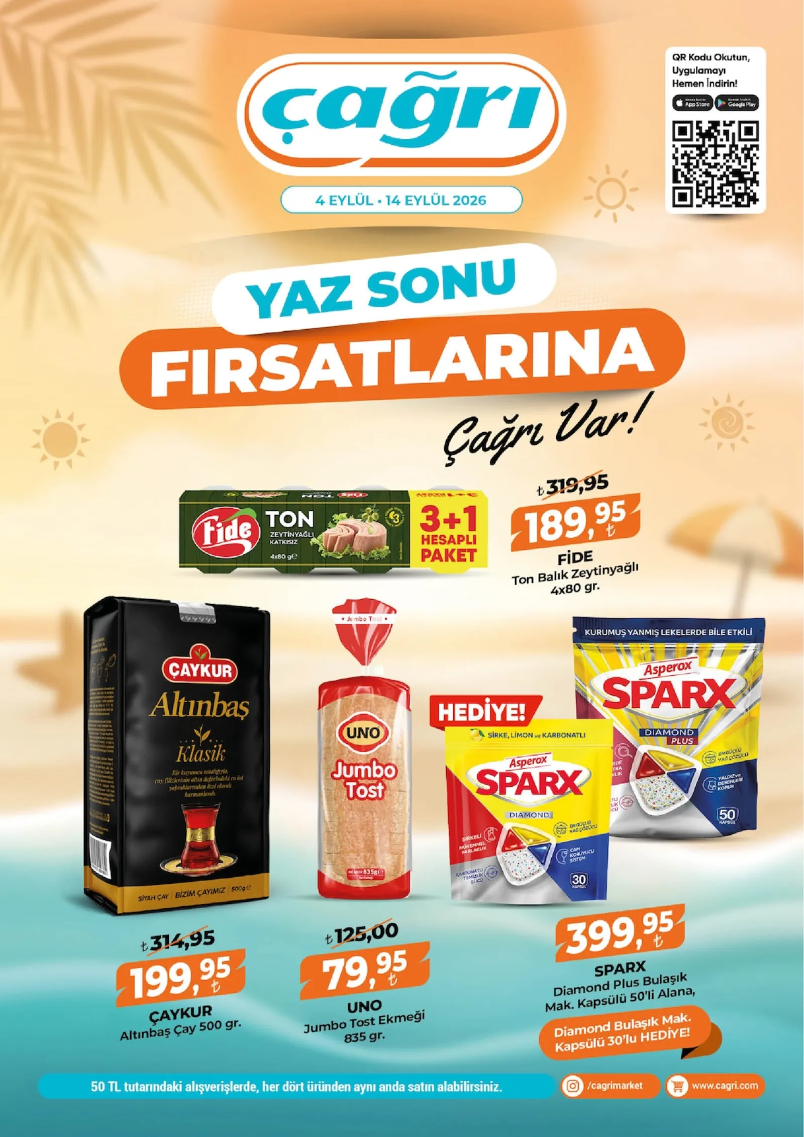 Çağrı Market broşürü