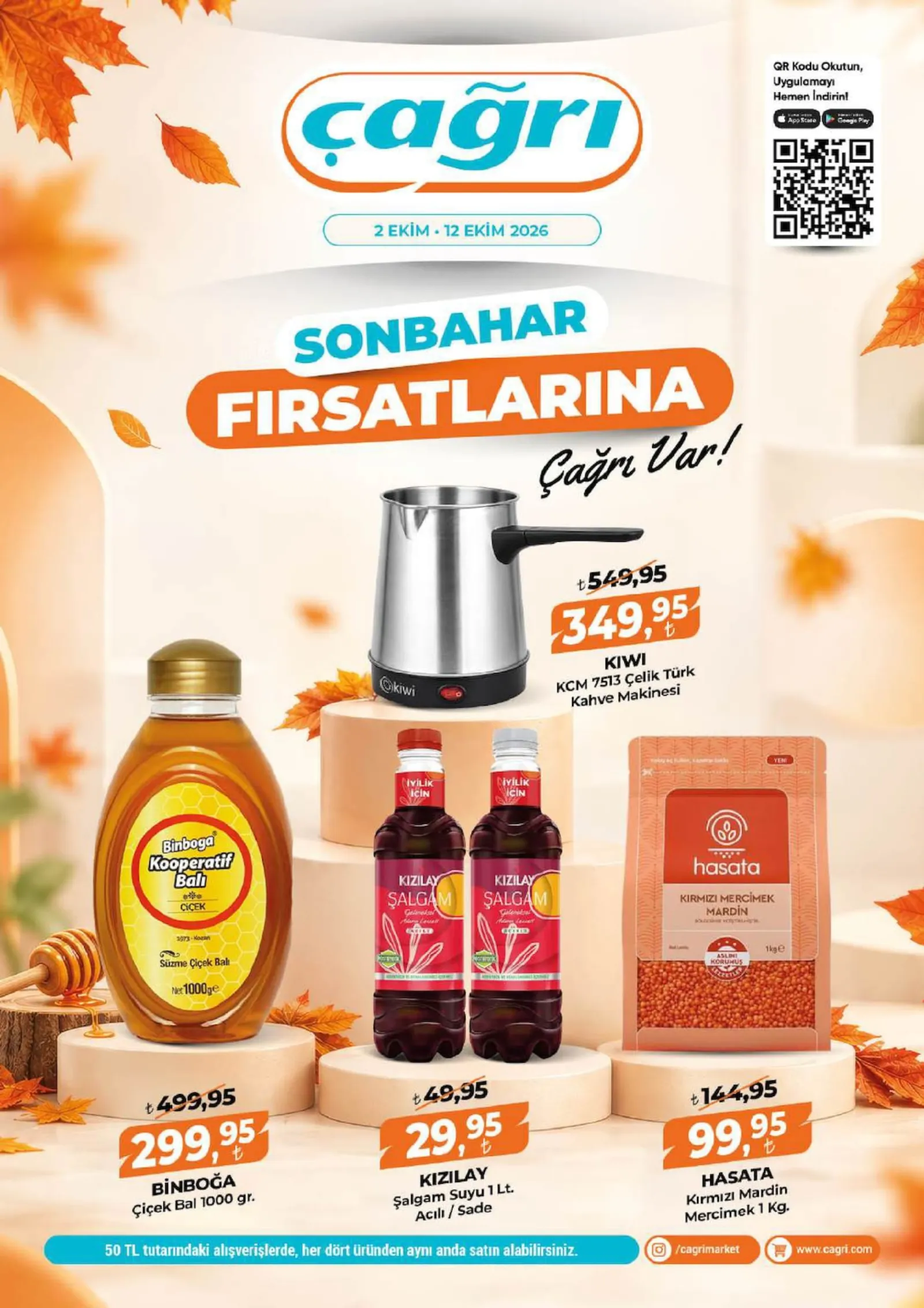 Çağrı Market broşürü sayfa 1