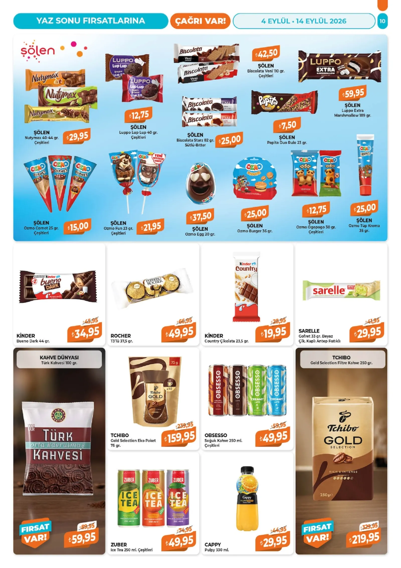 Çağrı Market broşürü sayfa 10