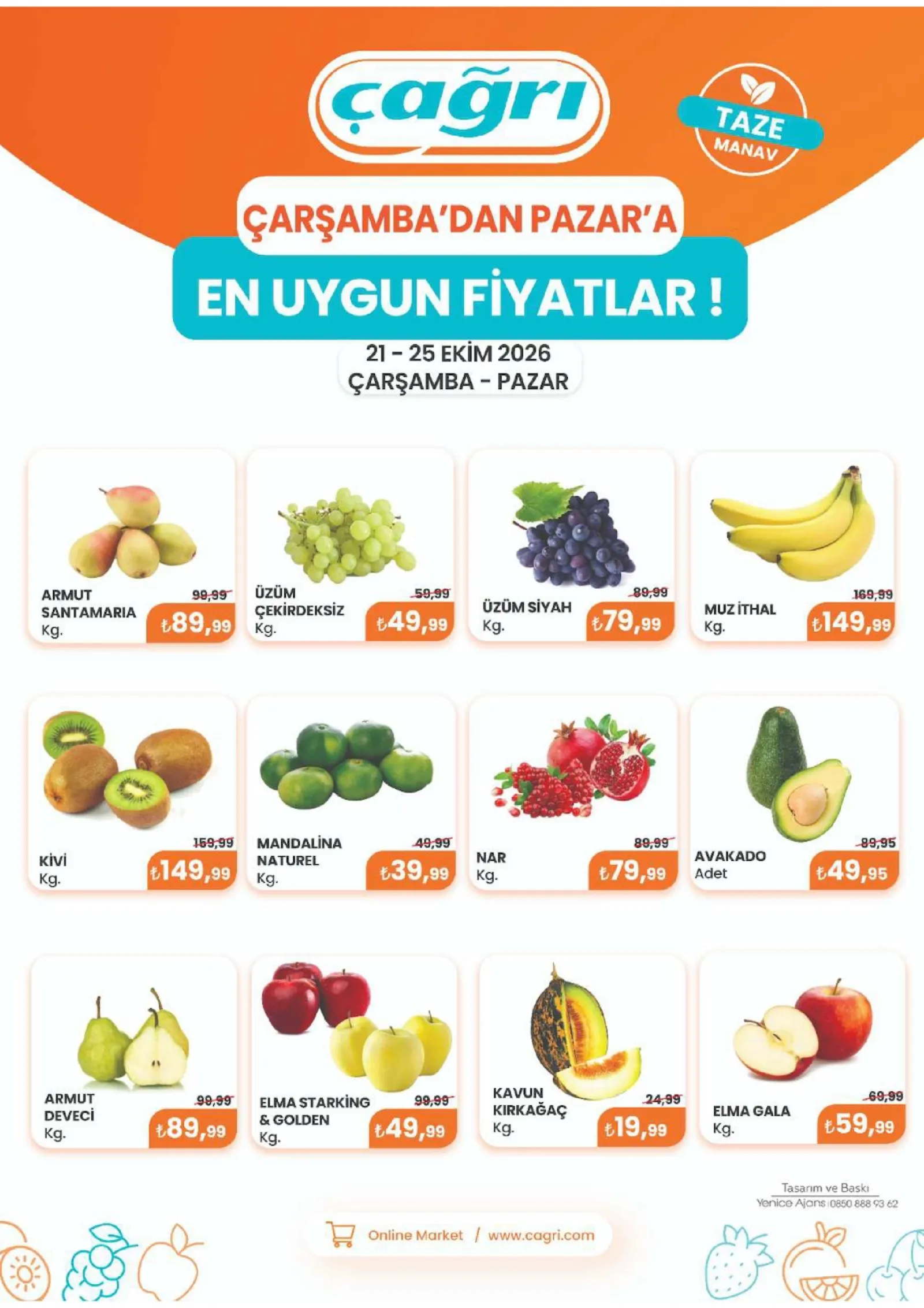 Çağrı Market broşürü sayfa 2