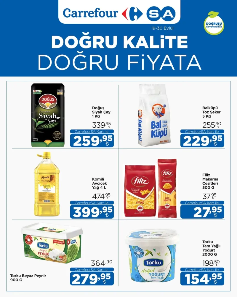 CarrefourSA broşürü sayfa 1