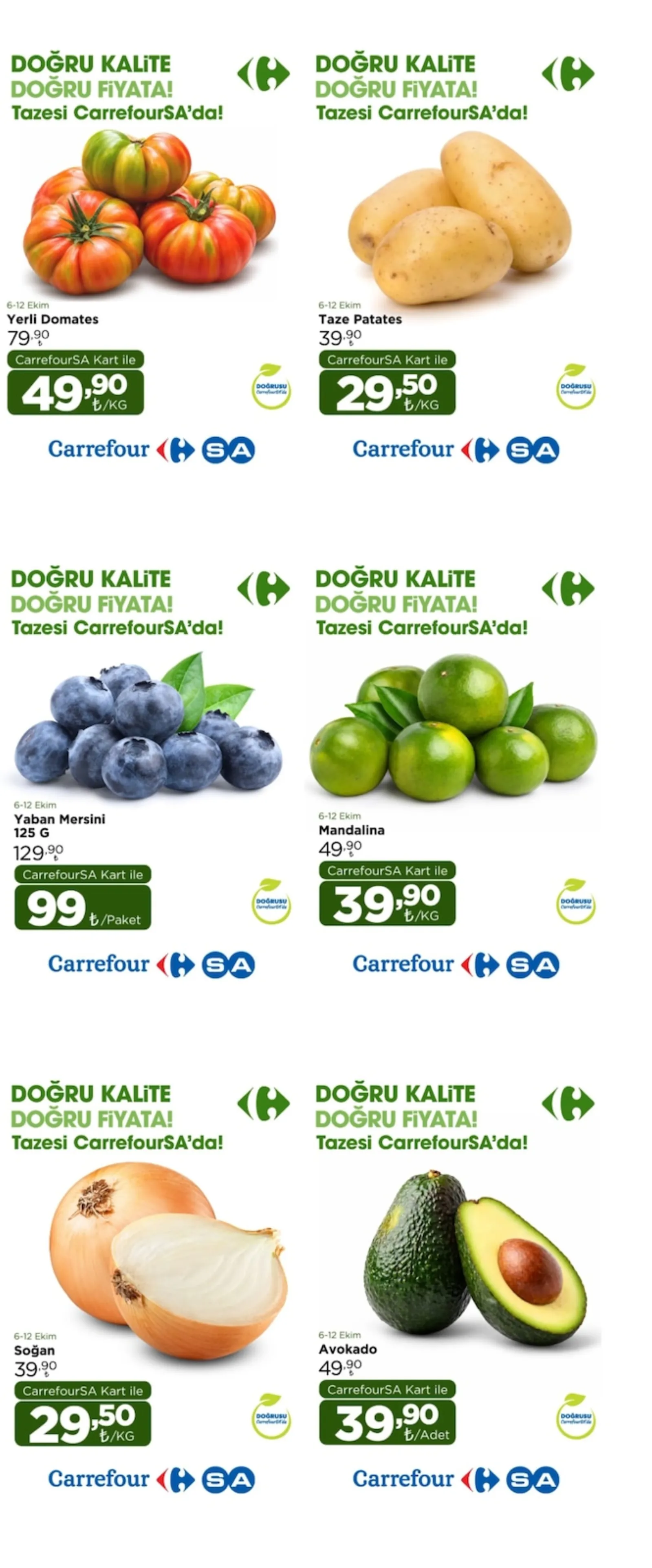 CarrefourSA broşürü sayfa 1