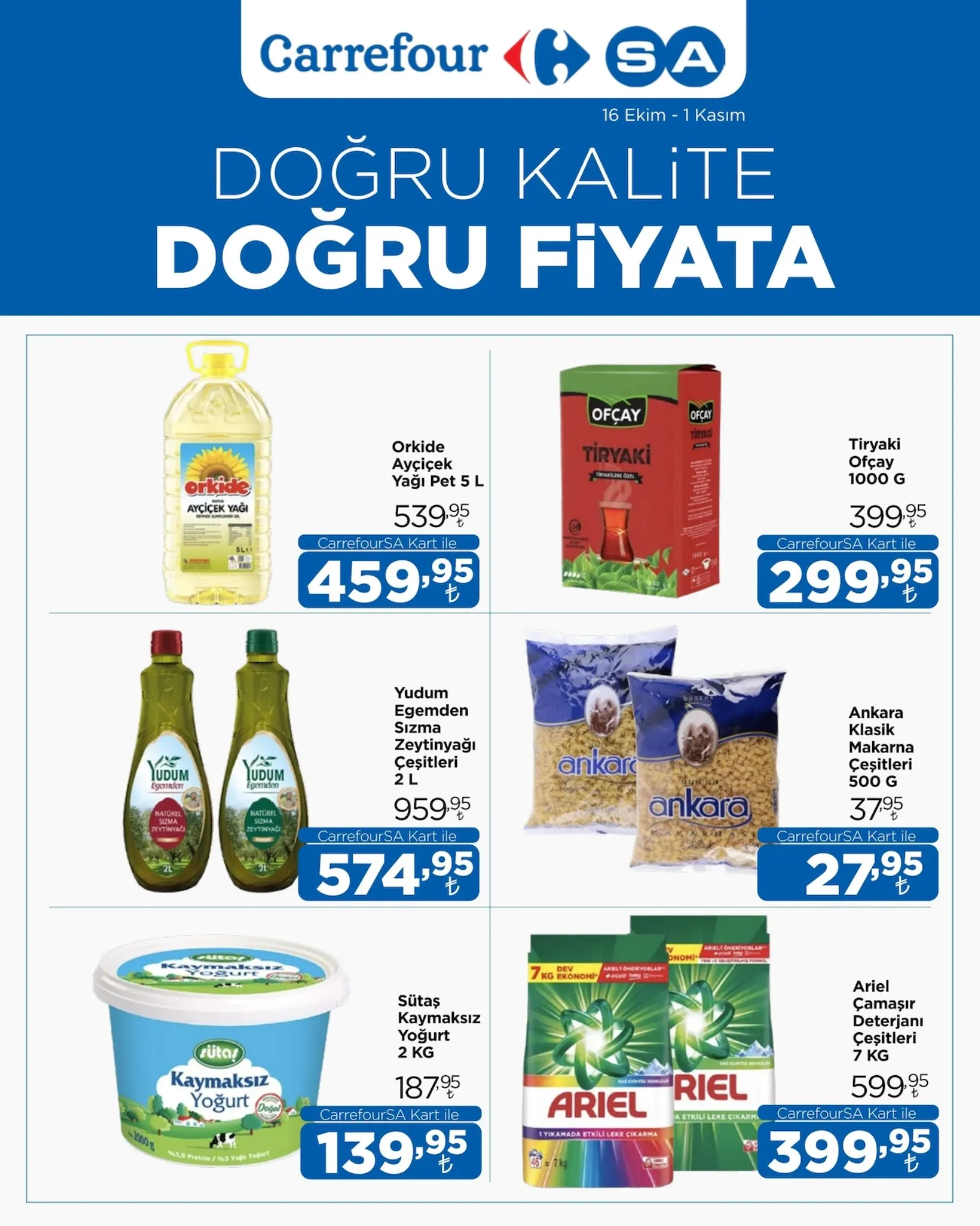 CarrefourSA broşürü sayfa 1
