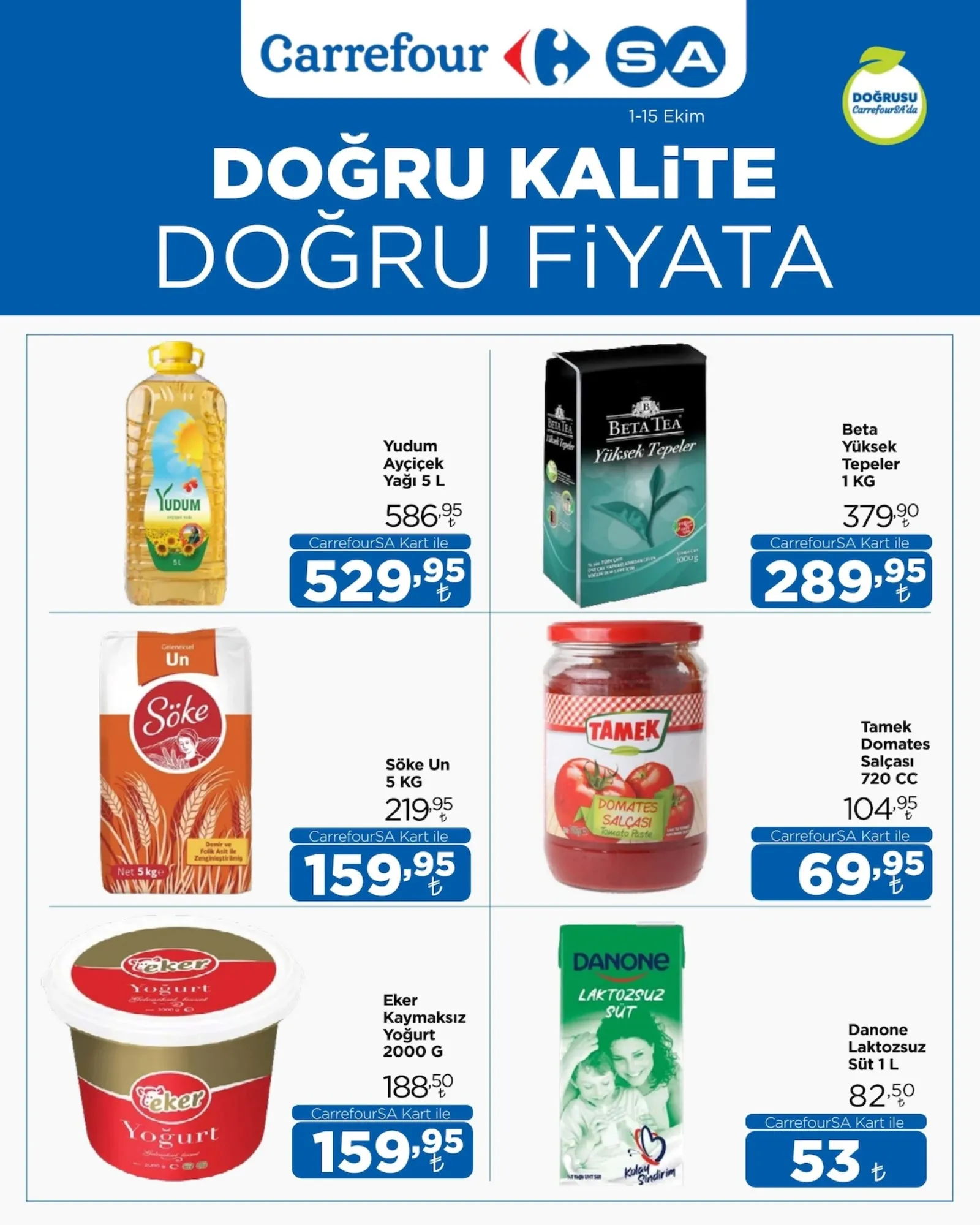 CarrefourSA broşürü sayfa 1