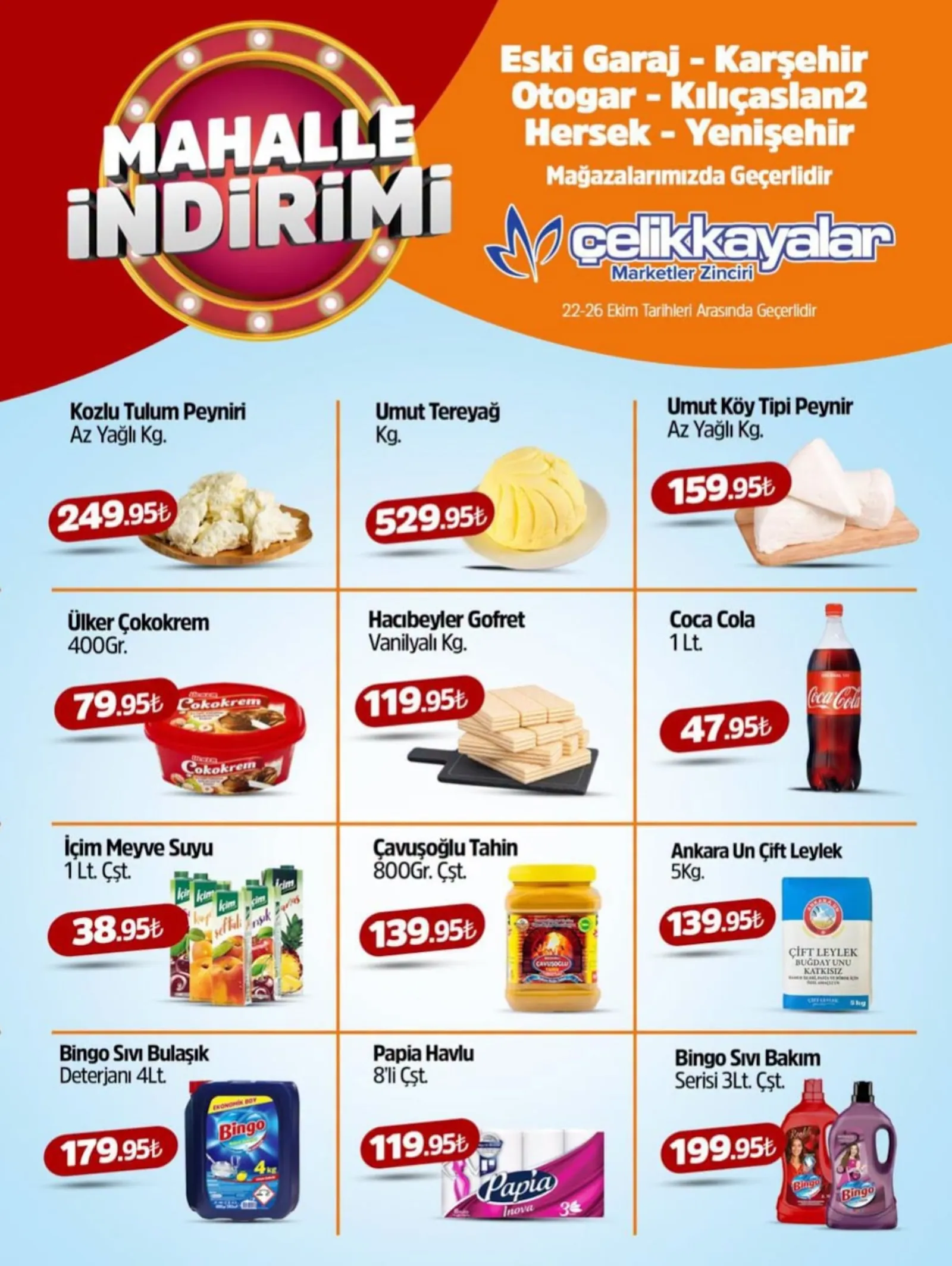 Çelikkayalar broşürü sayfa 1