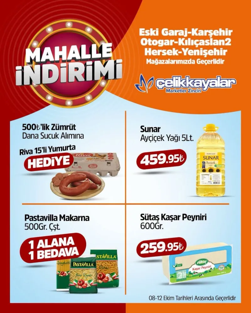 Çelikkayalar broşürü sayfa 1