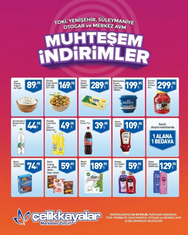 Çelikkayalar broşürü