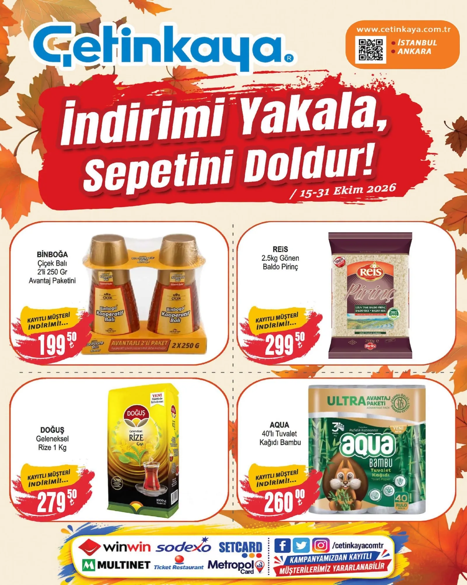 Çetinkaya broşürü sayfa 1